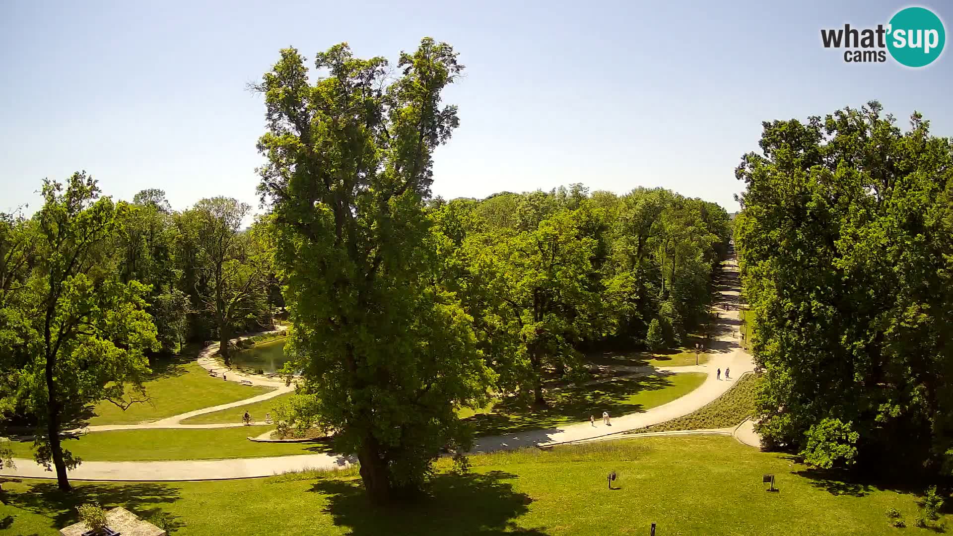 Spletna kamera park Maksimir – Zagreb