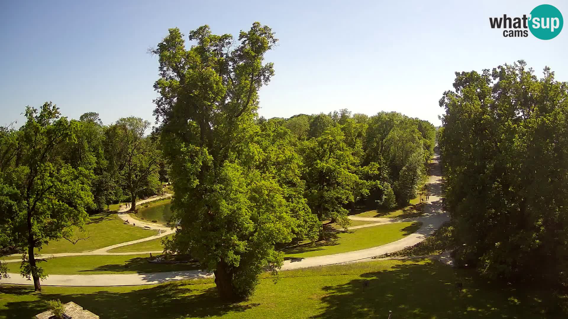 Web kamera park Maksimir – Zagreb