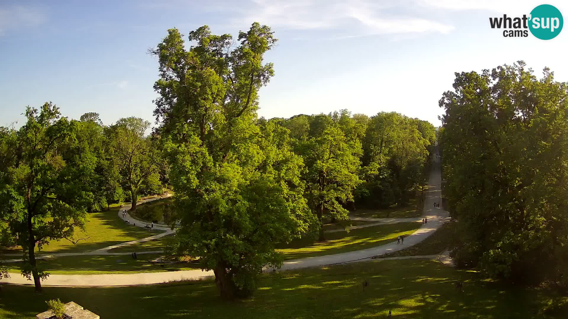 Webcam parko Maksimir – Zagabria