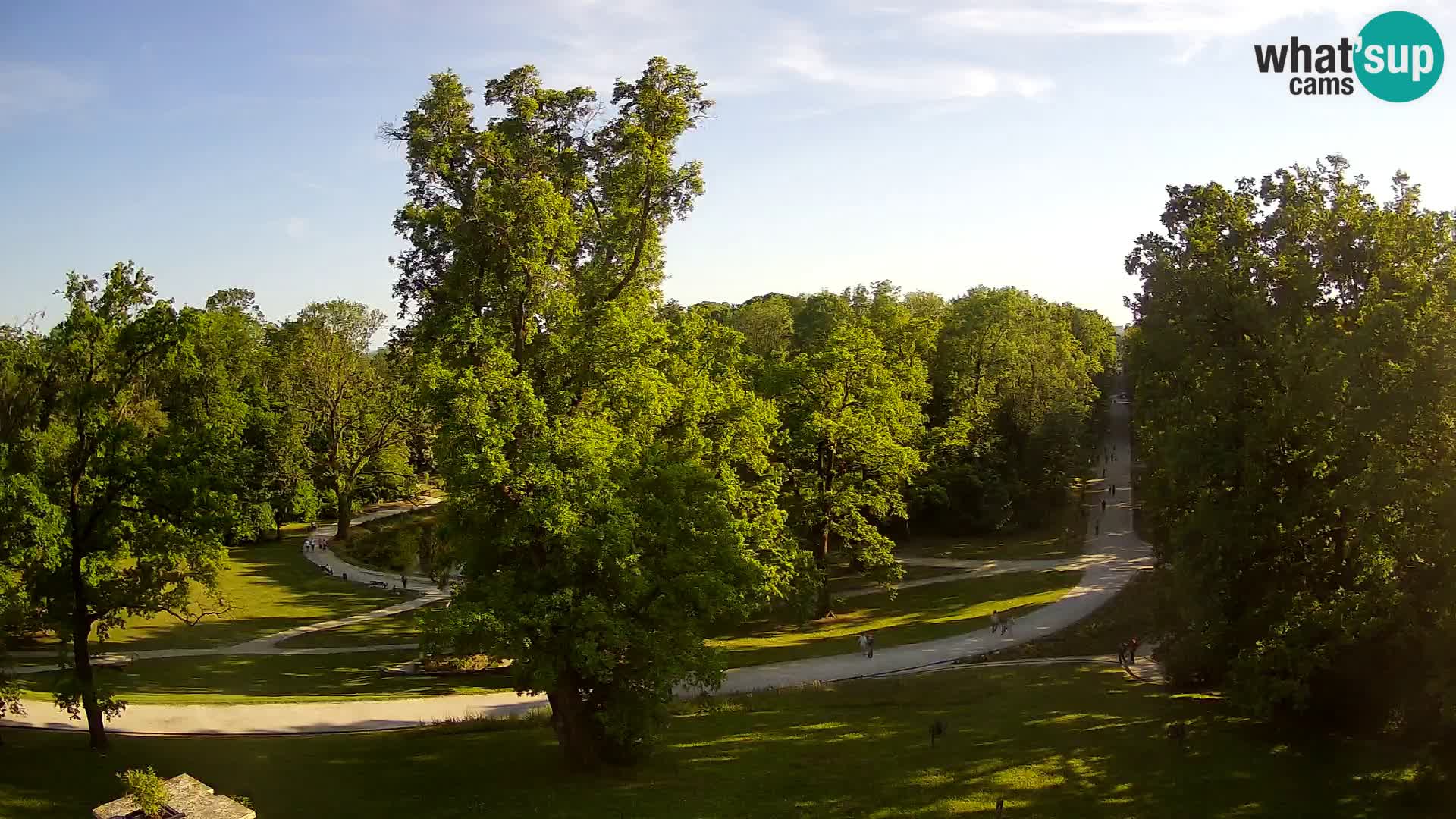 Webcam parko Maksimir – Zagabria