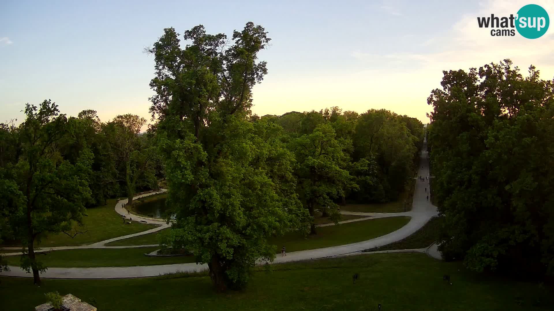 Webcam parko Maksimir – Zagabria