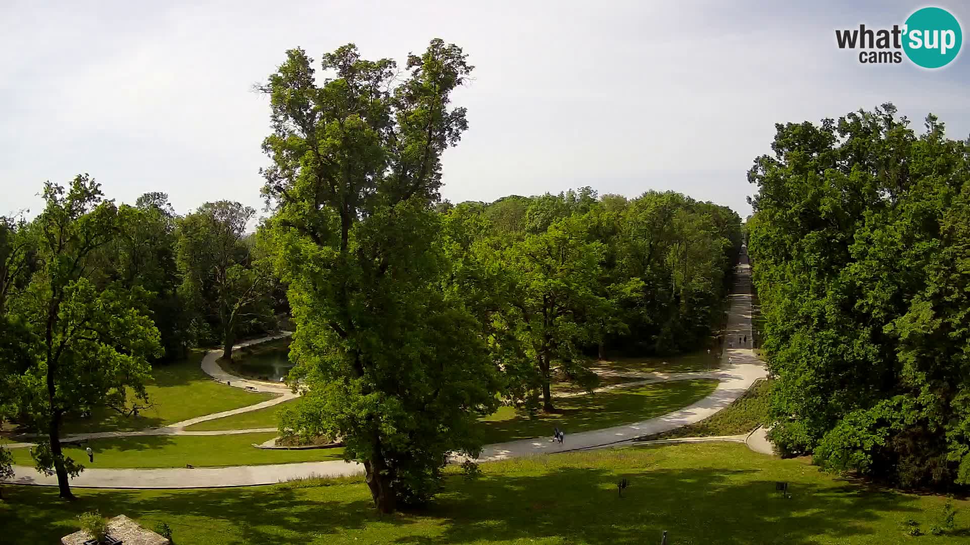 Webcam parko Maksimir – Zagabria