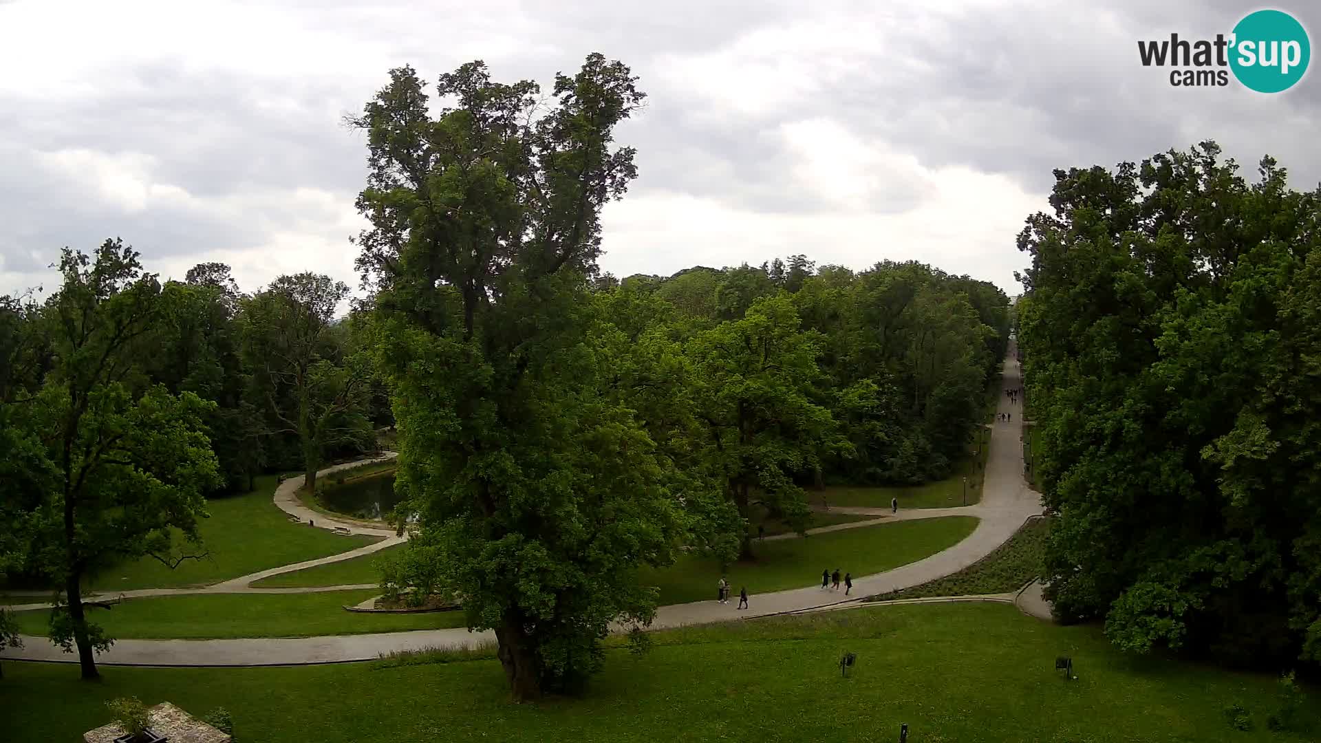 Webcam parko Maksimir – Zagabria