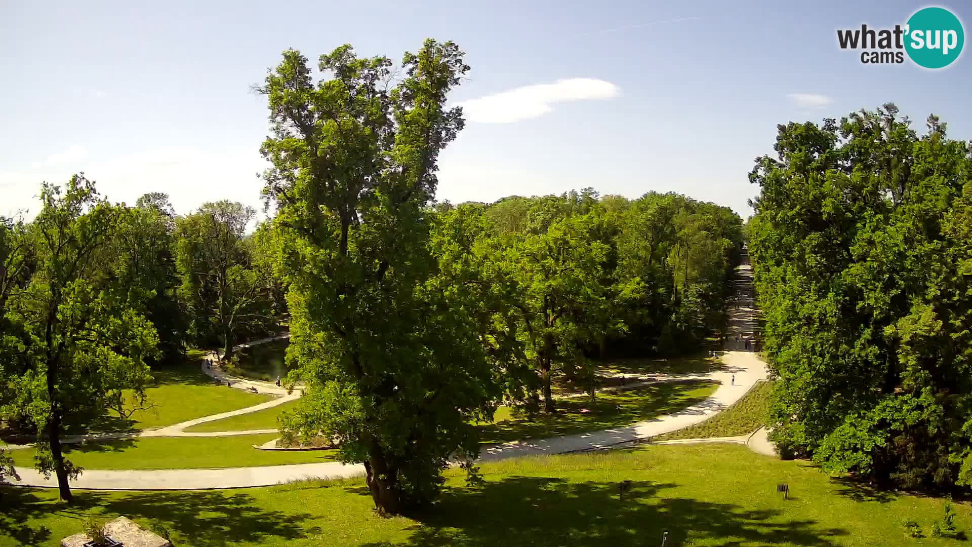 Webcam parko Maksimir – Zagabria