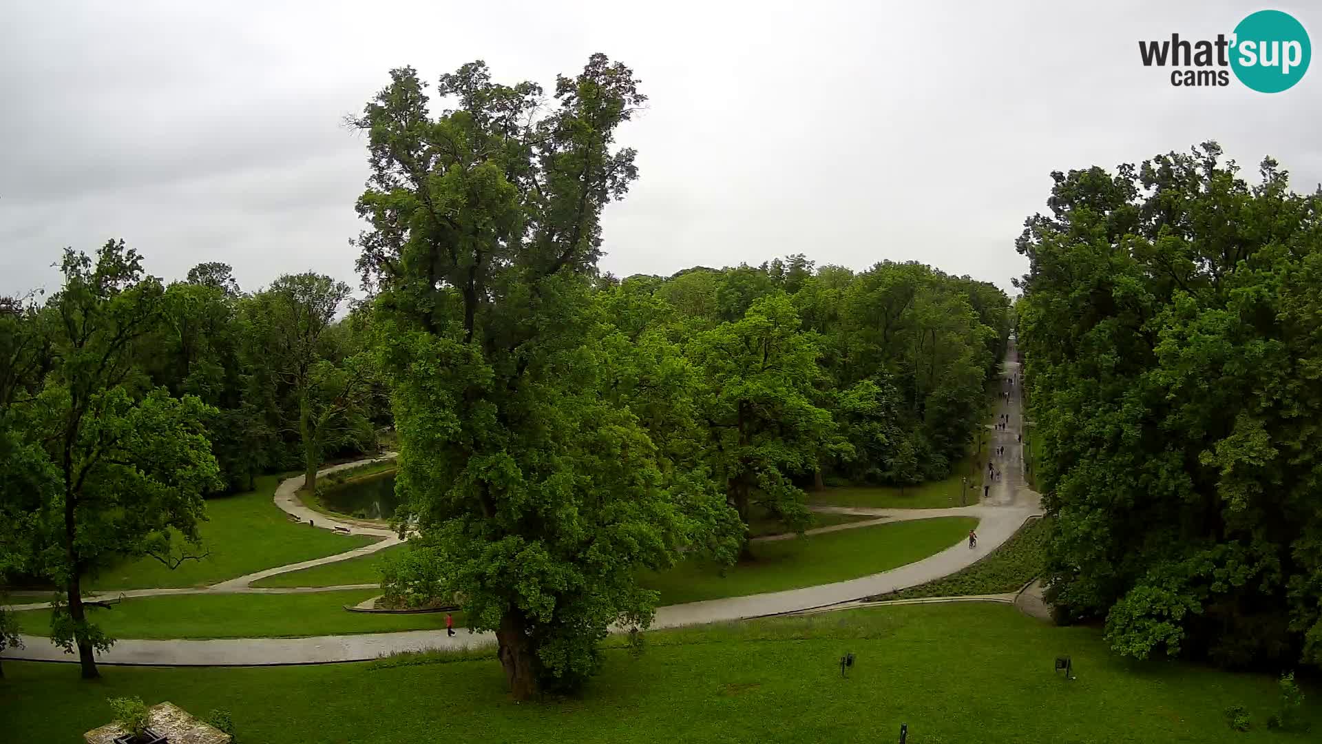Webcam parko Maksimir – Zagabria