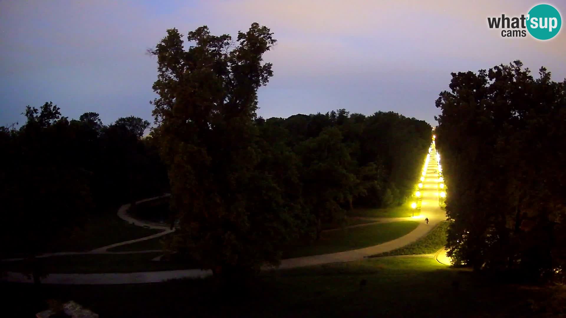 Webcam parko Maksimir – Zagabria