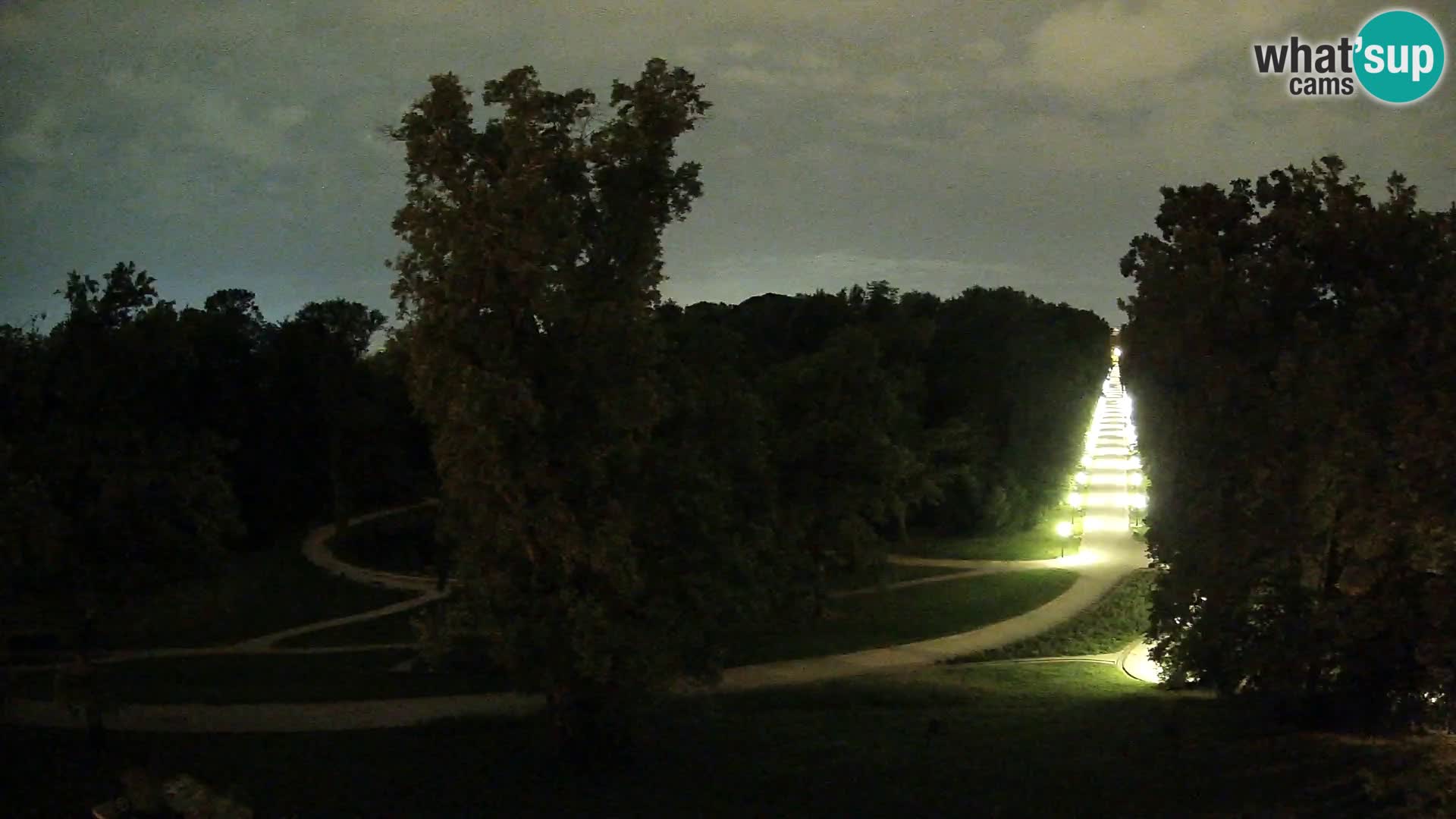 Webcam parko Maksimir – Zagabria