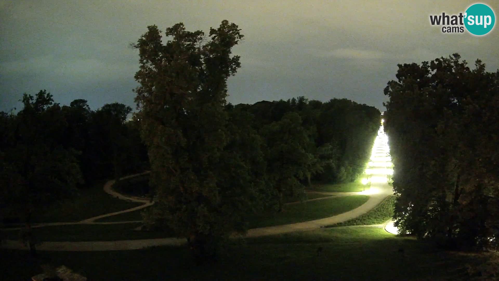 Webcam parko Maksimir – Zagabria