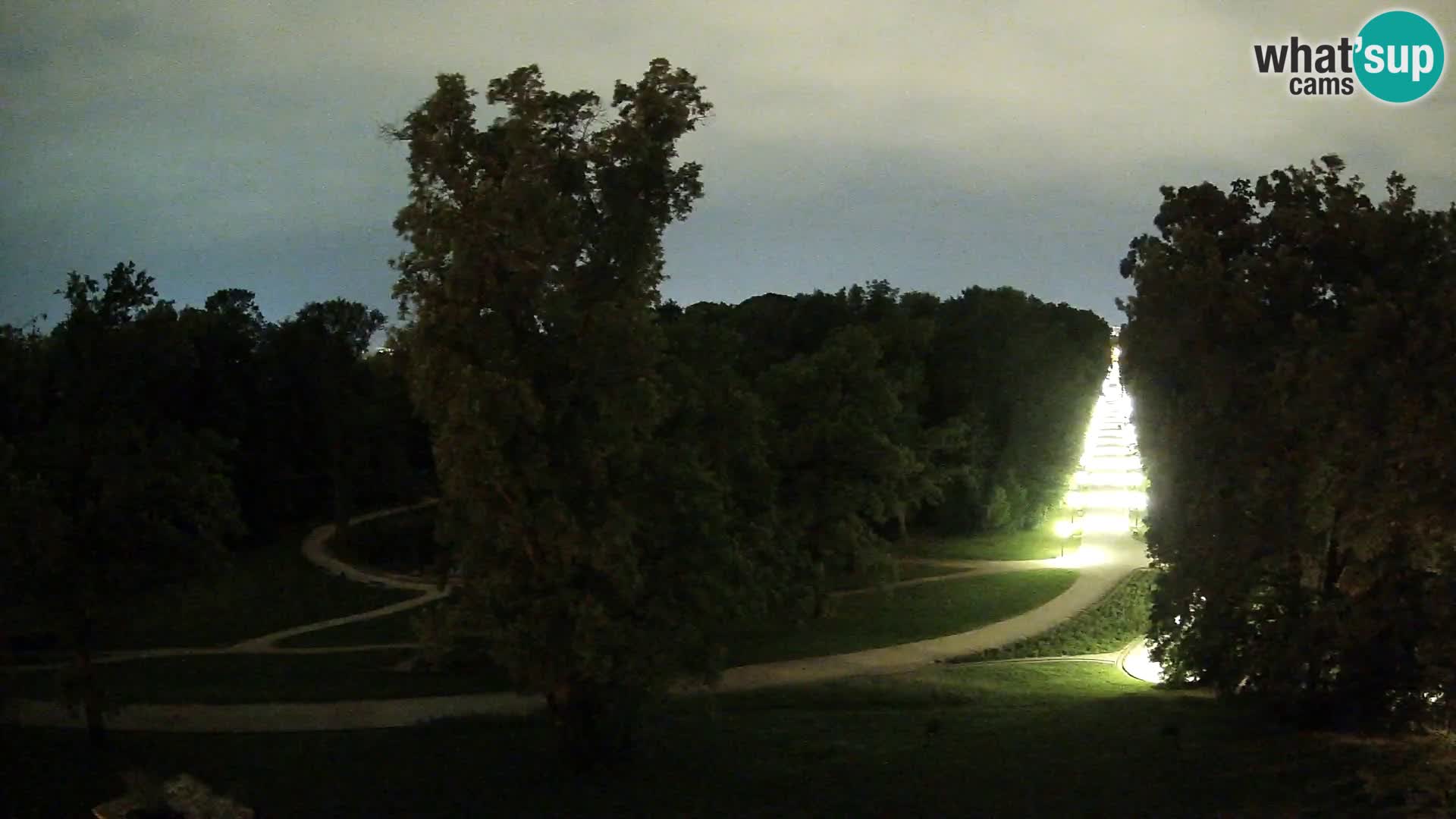 Webcam parko Maksimir – Zagabria
