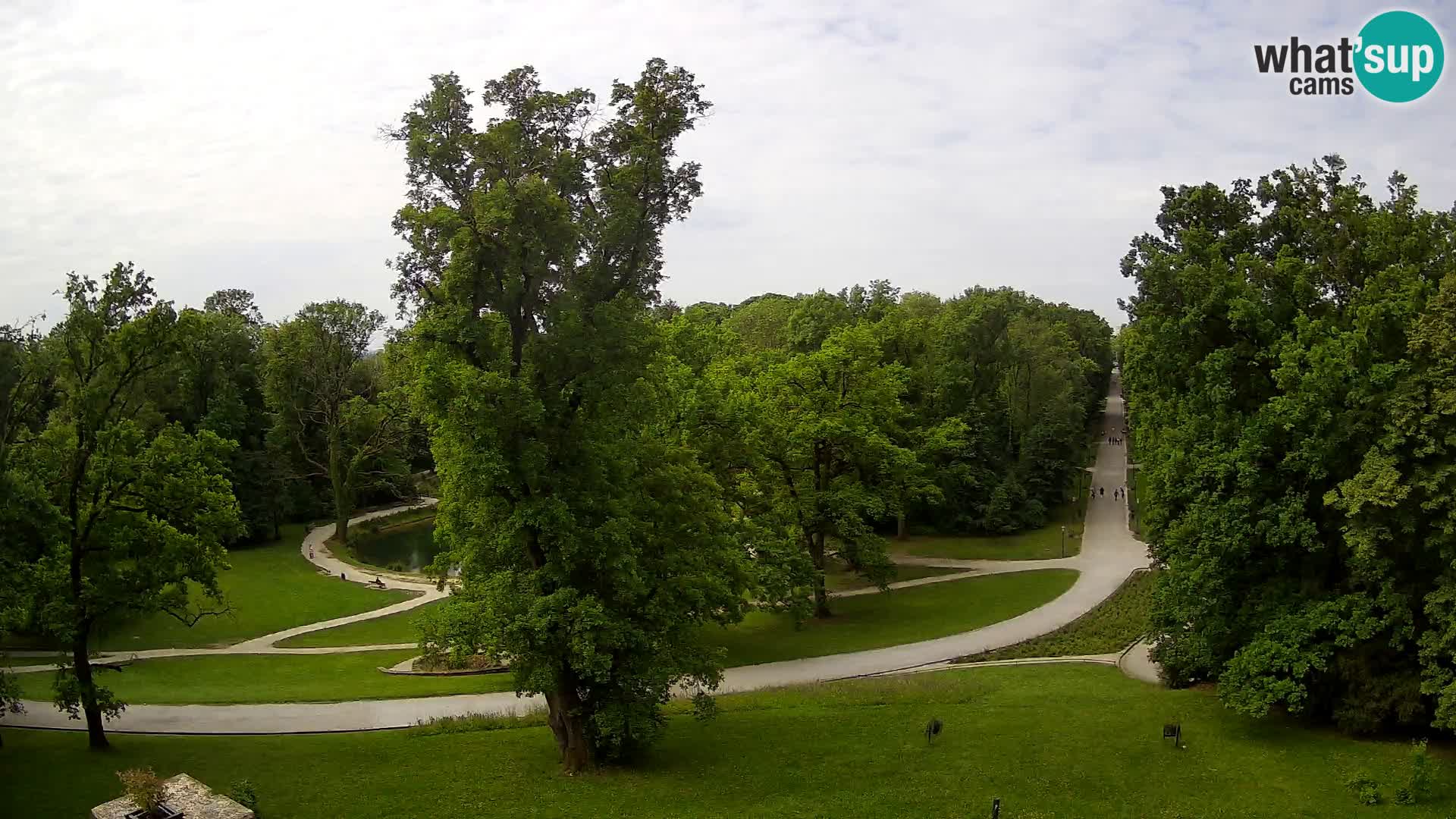 Webcam parko Maksimir – Zagabria