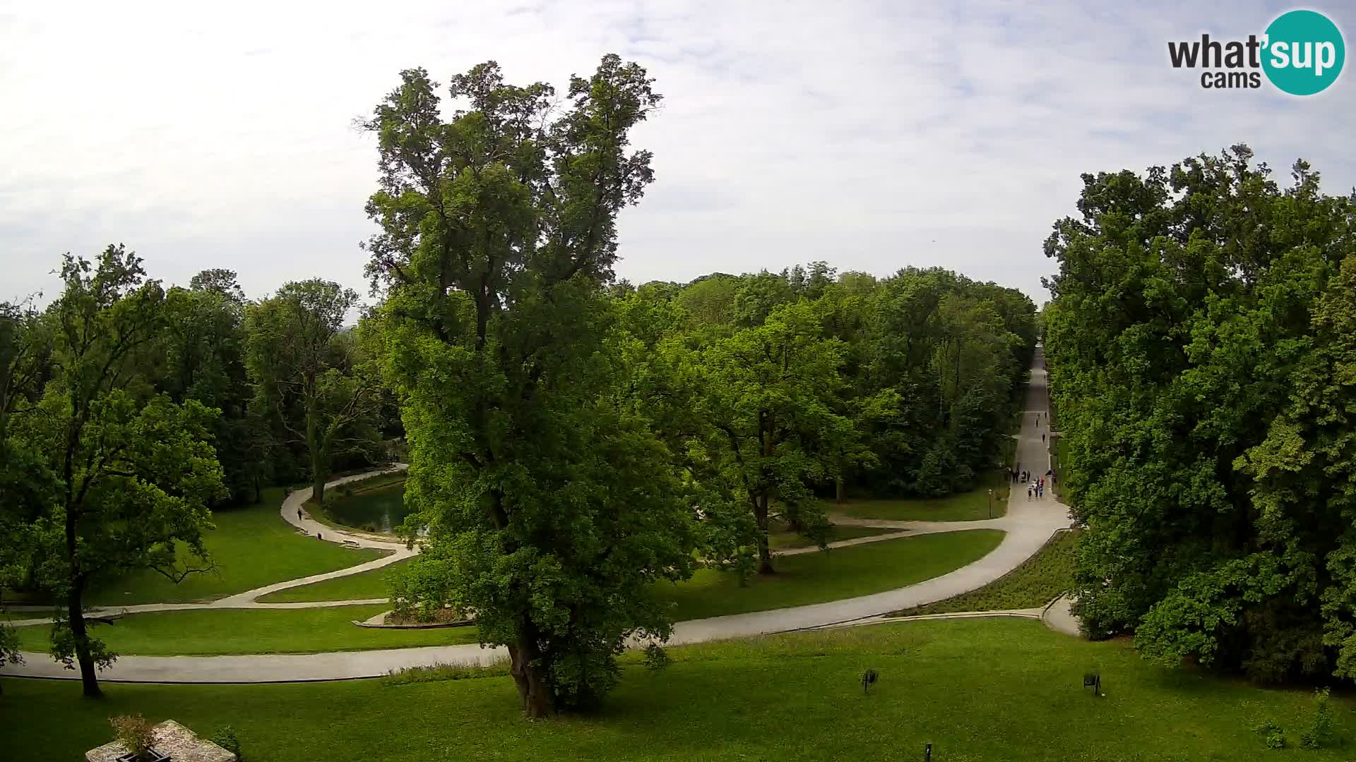 Webcam parko Maksimir – Zagabria