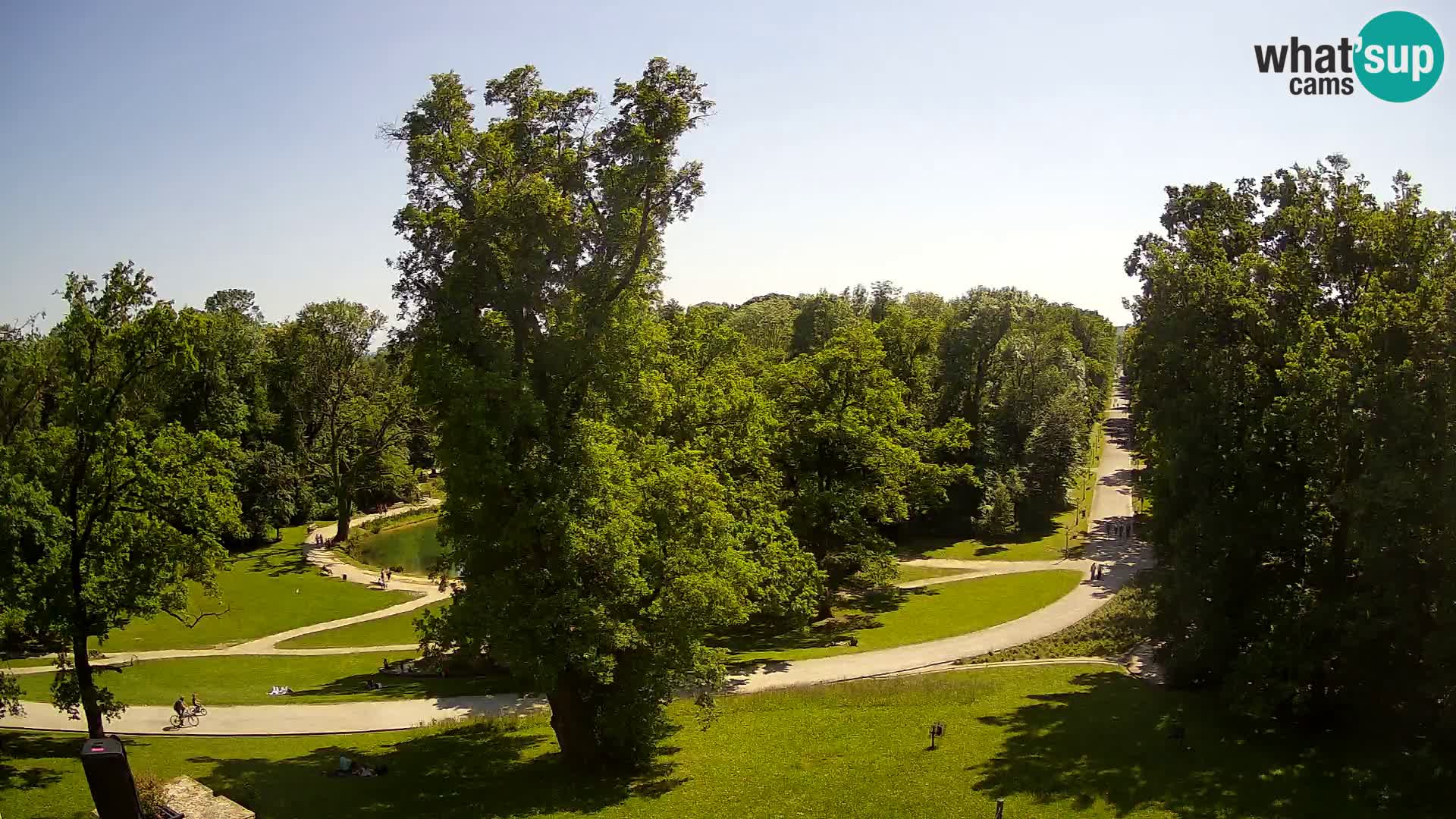 Webcam parko Maksimir – Zagabria