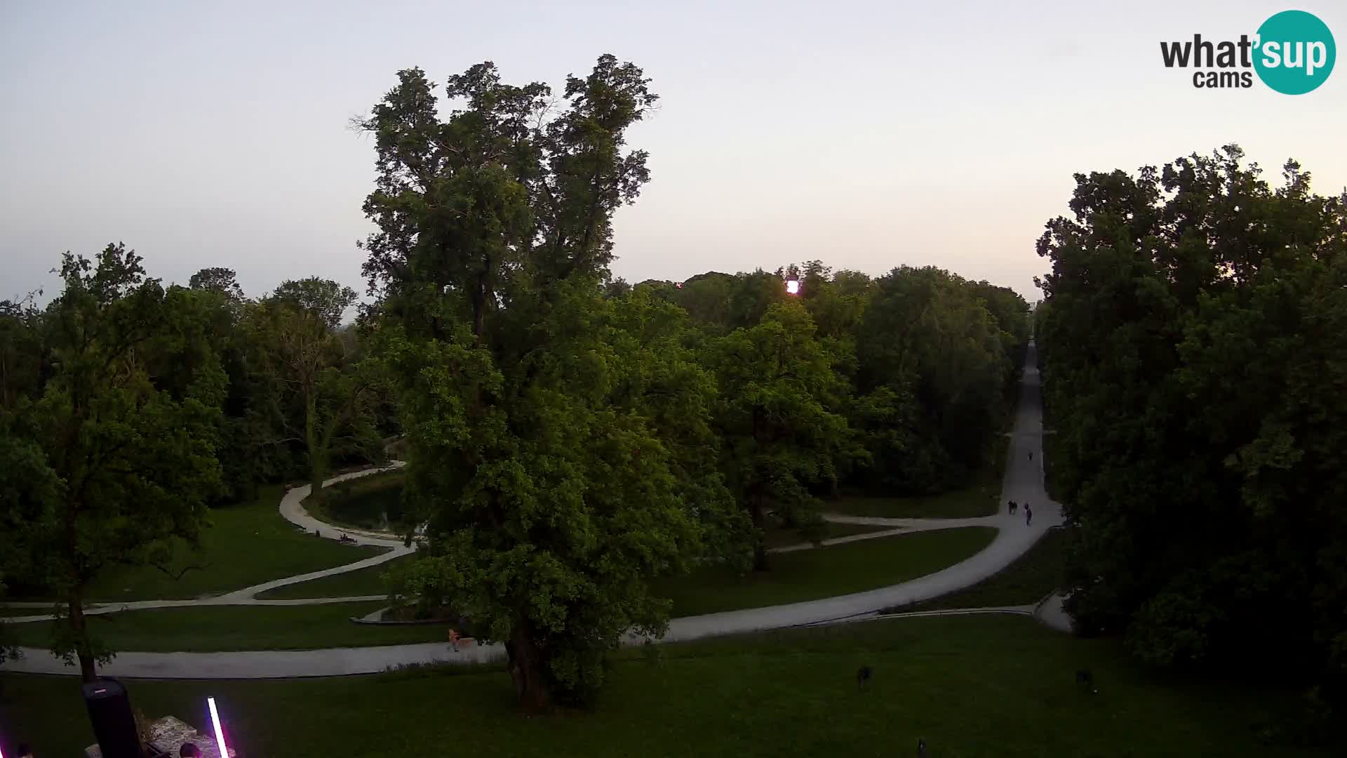 Spletna kamera park Maksimir – Zagreb