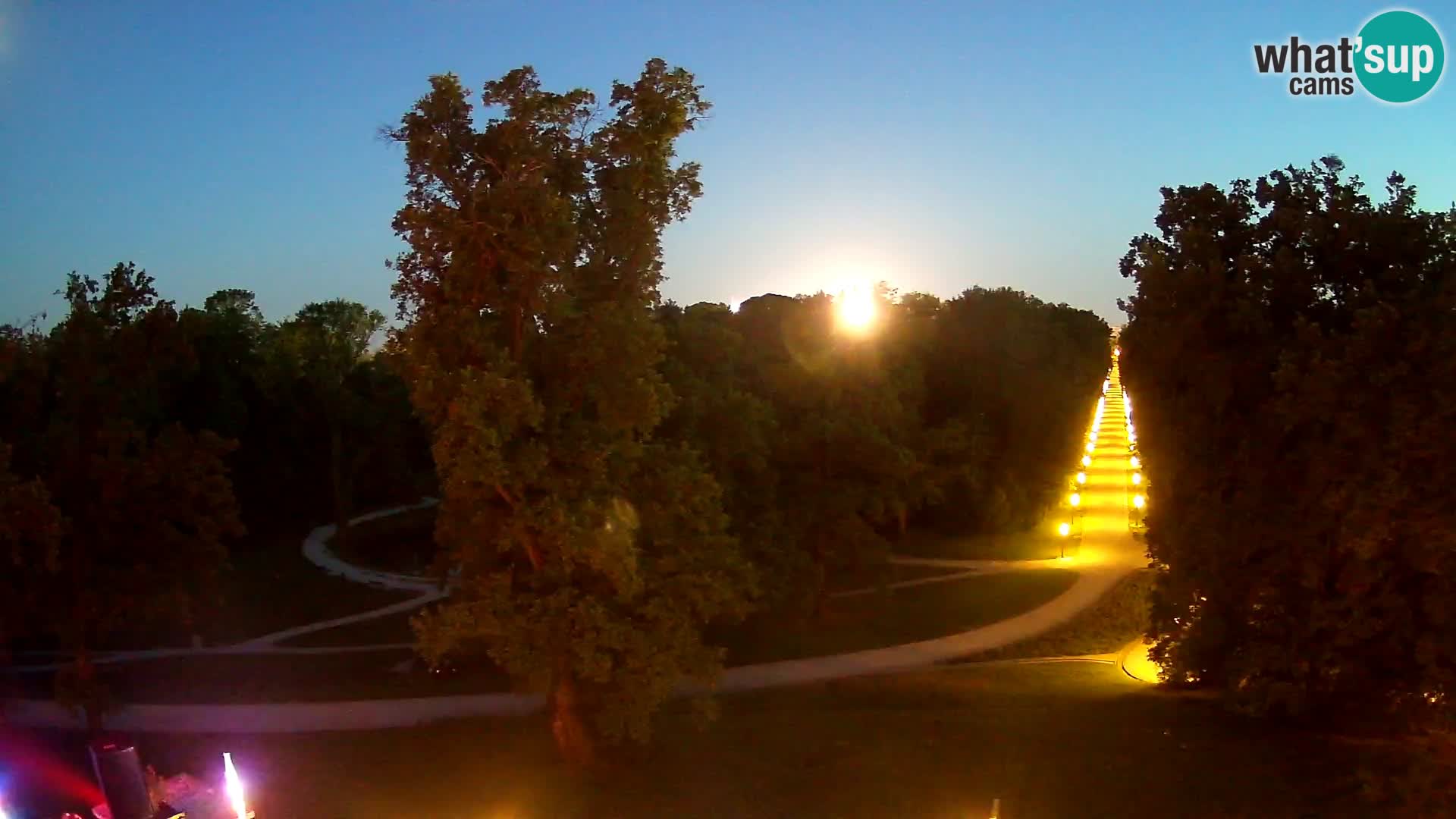 Spletna kamera park Maksimir – Zagreb