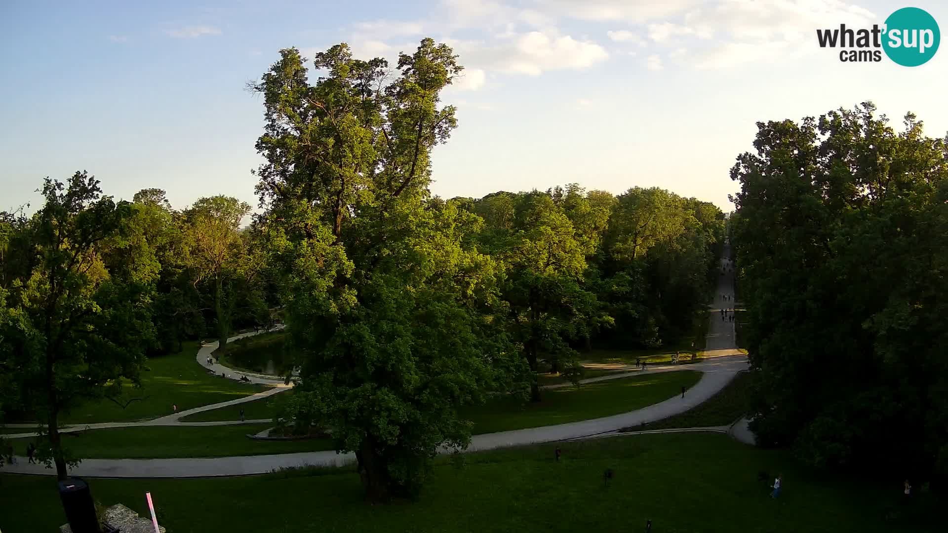 Webcam parko Maksimir – Zagabria
