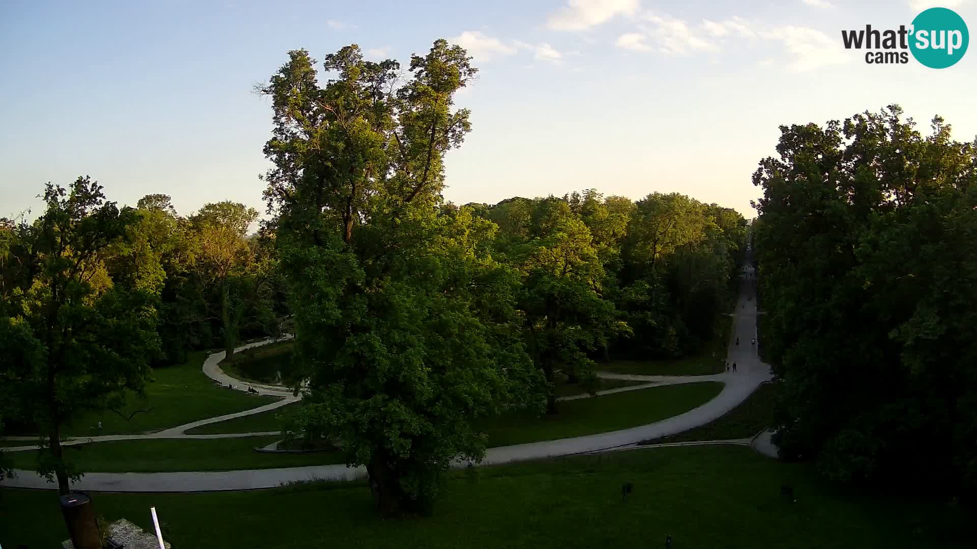 Webcam parko Maksimir – Zagabria