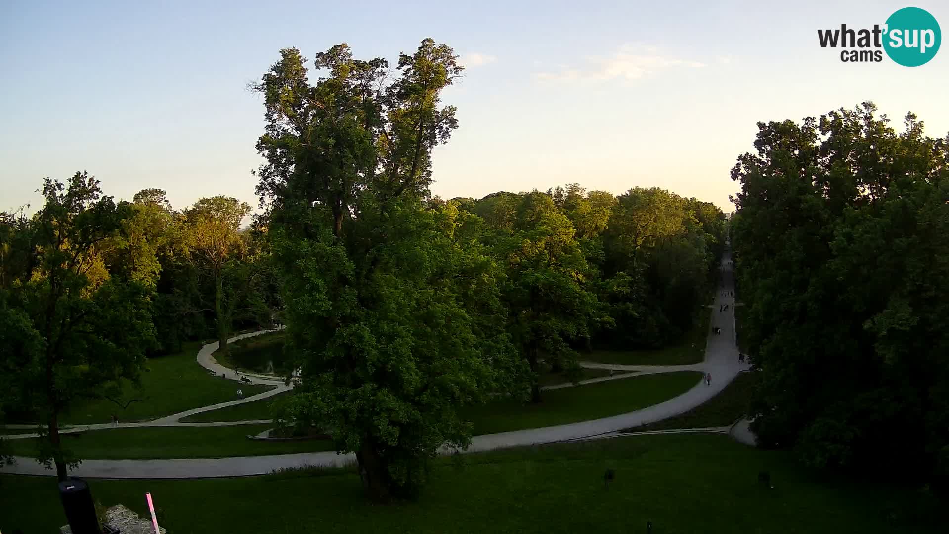 Webcam parque Maksimir – Zagreb