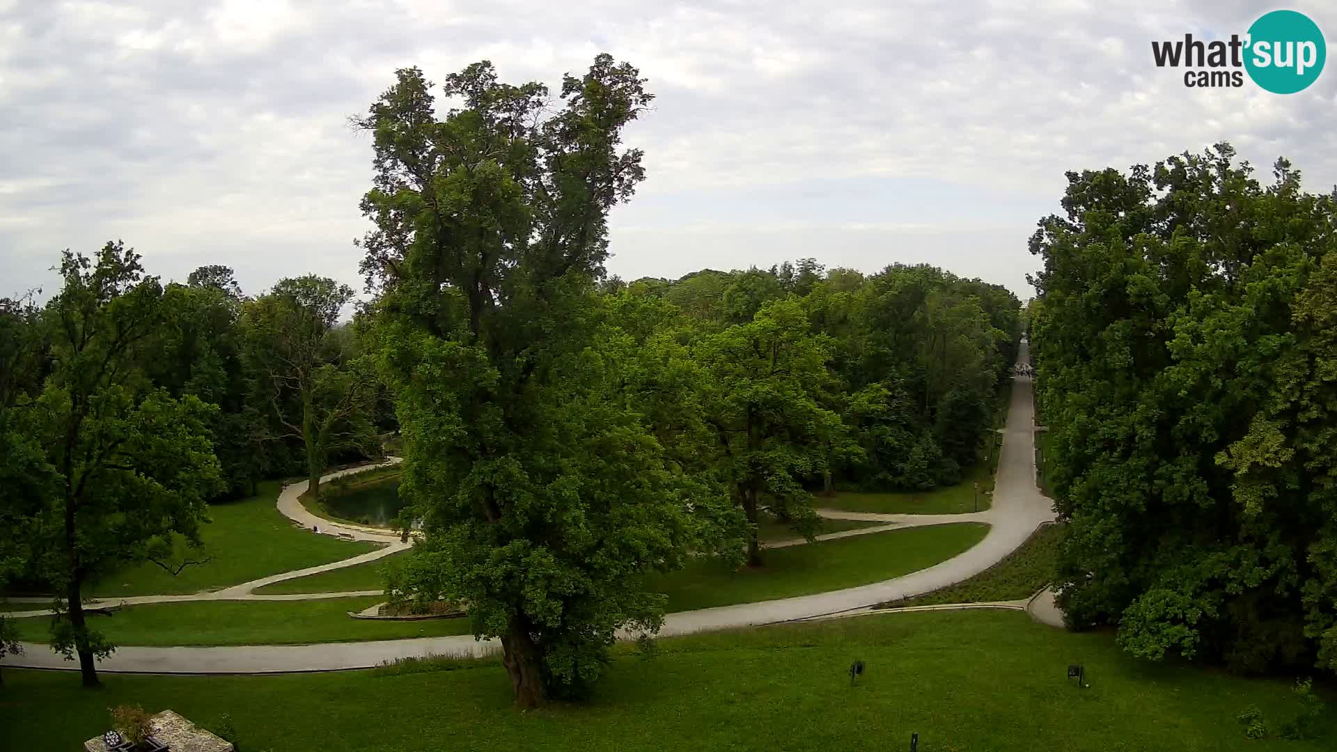 Webcam parko Maksimir – Zagabria