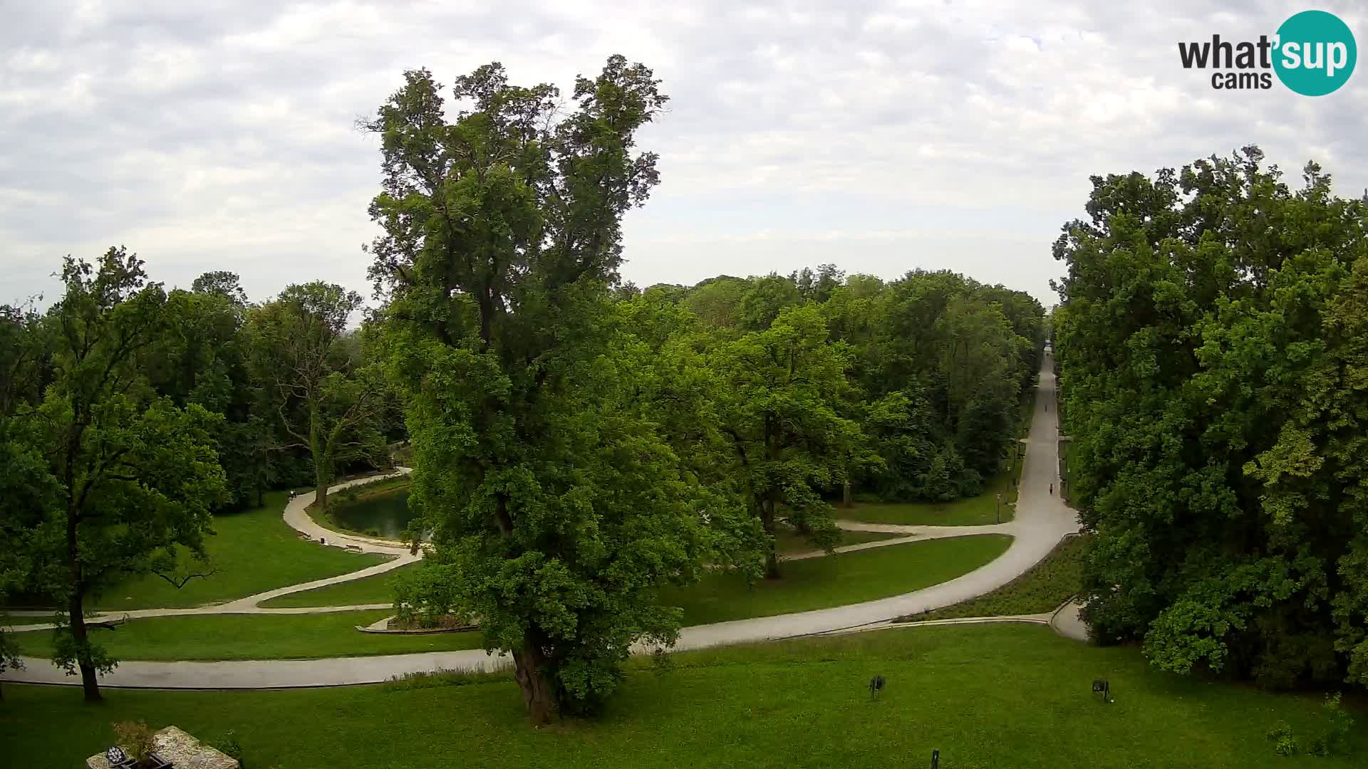 Webcam parko Maksimir – Zagabria