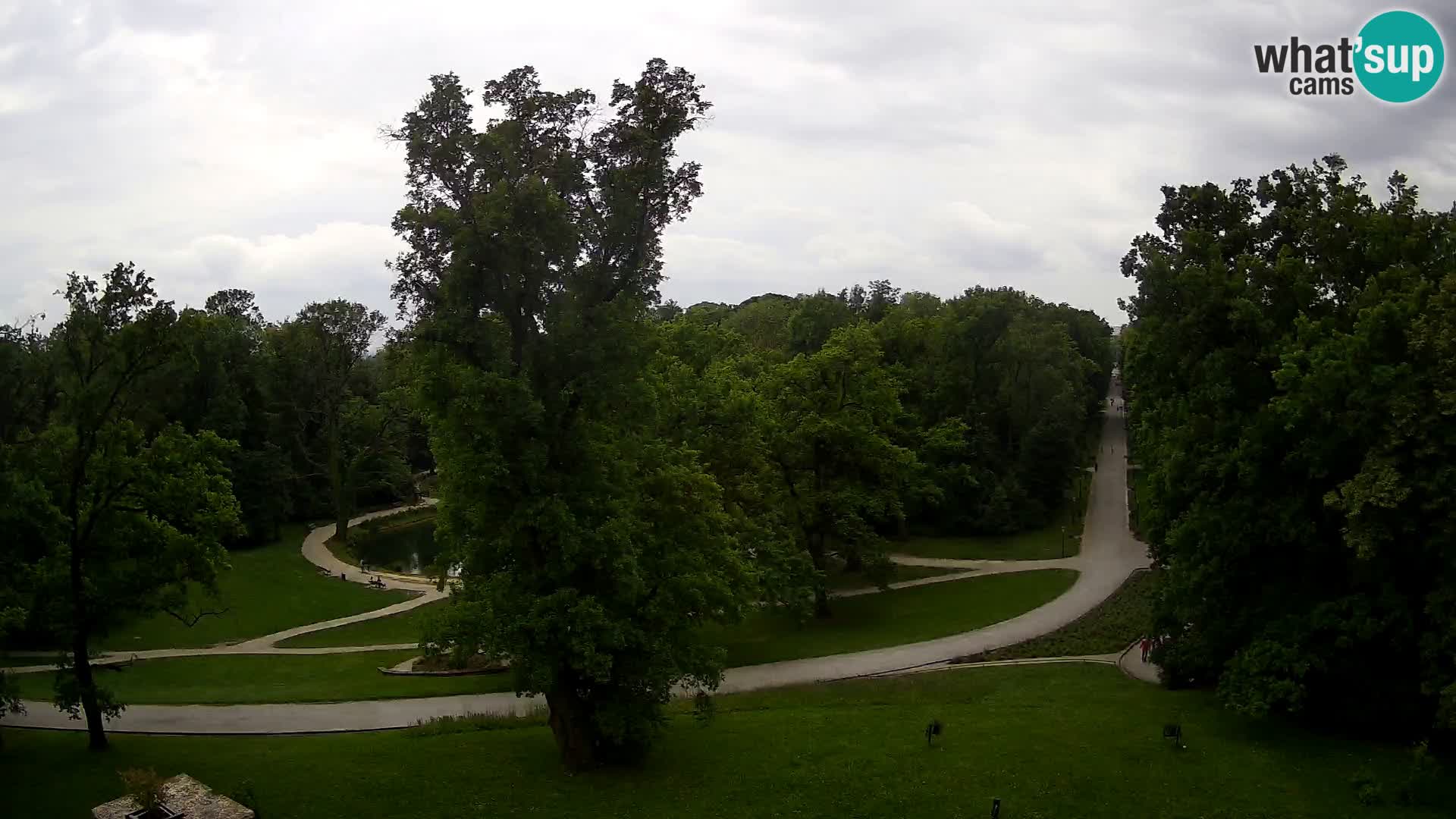 Webcam parko Maksimir – Zagabria