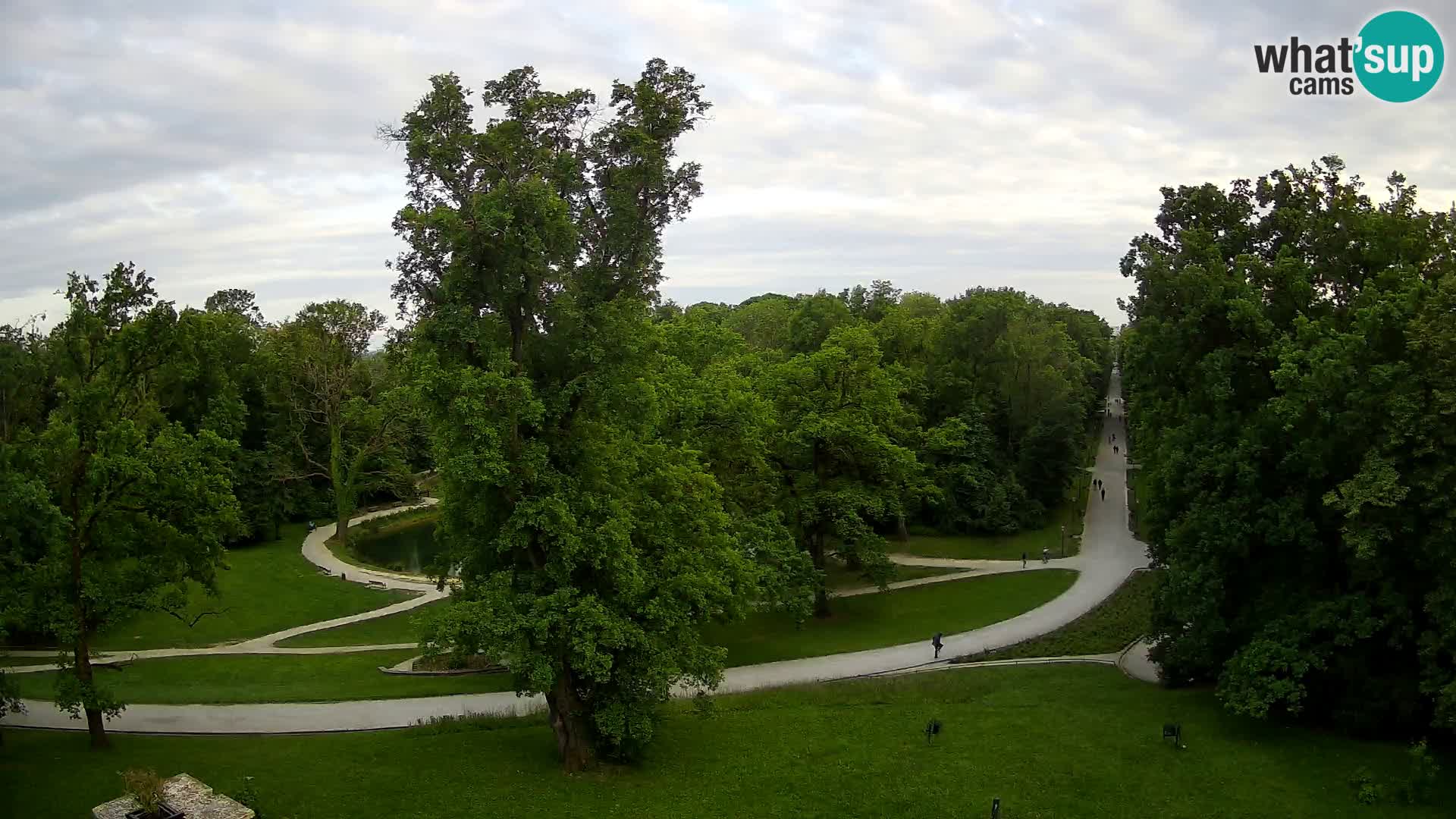 Webcam parko Maksimir – Zagabria