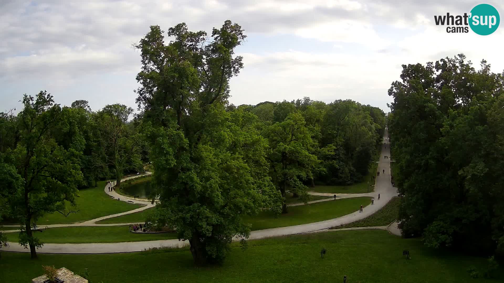 Webcam parko Maksimir – Zagabria