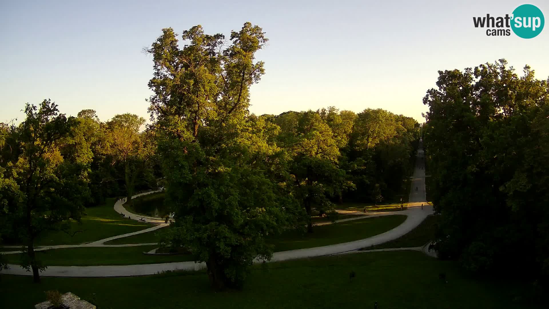 Webcam parko Maksimir – Zagabria