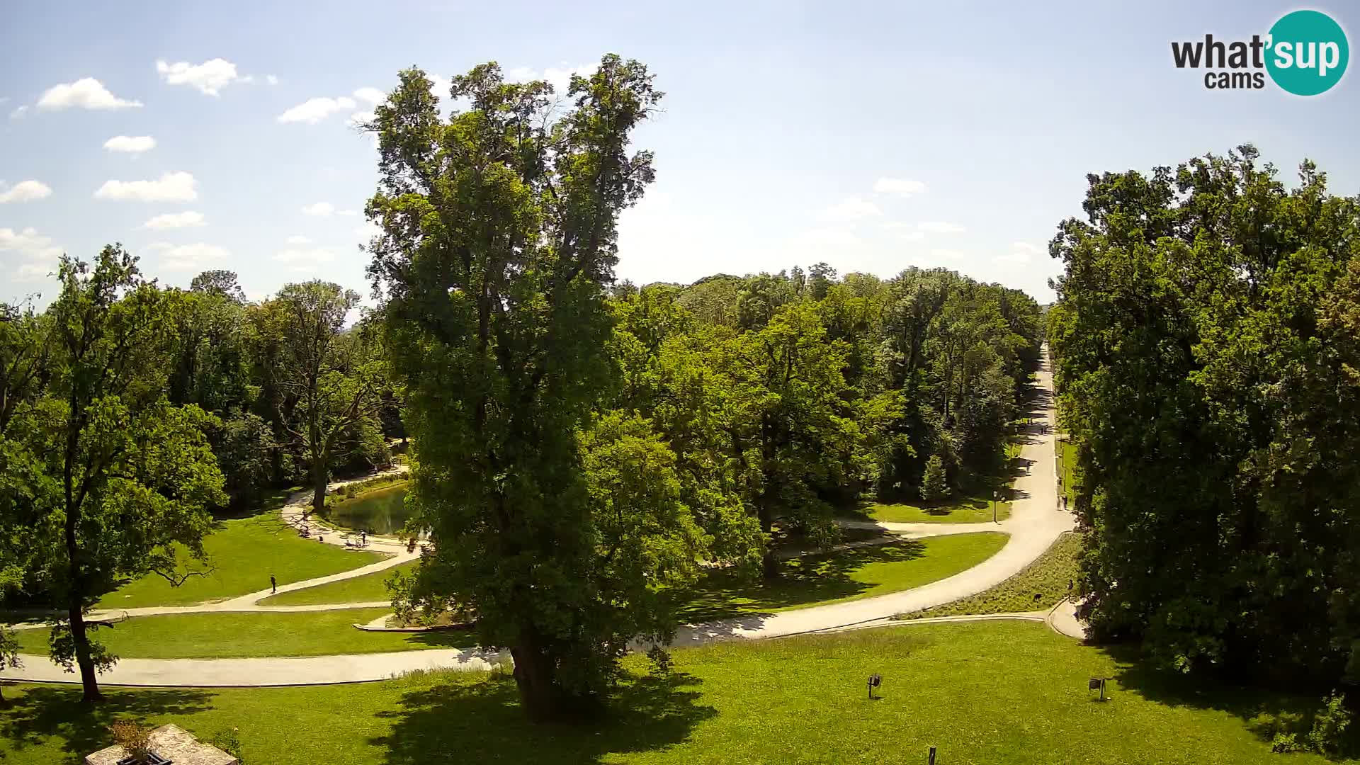 Webcam parko Maksimir – Zagabria