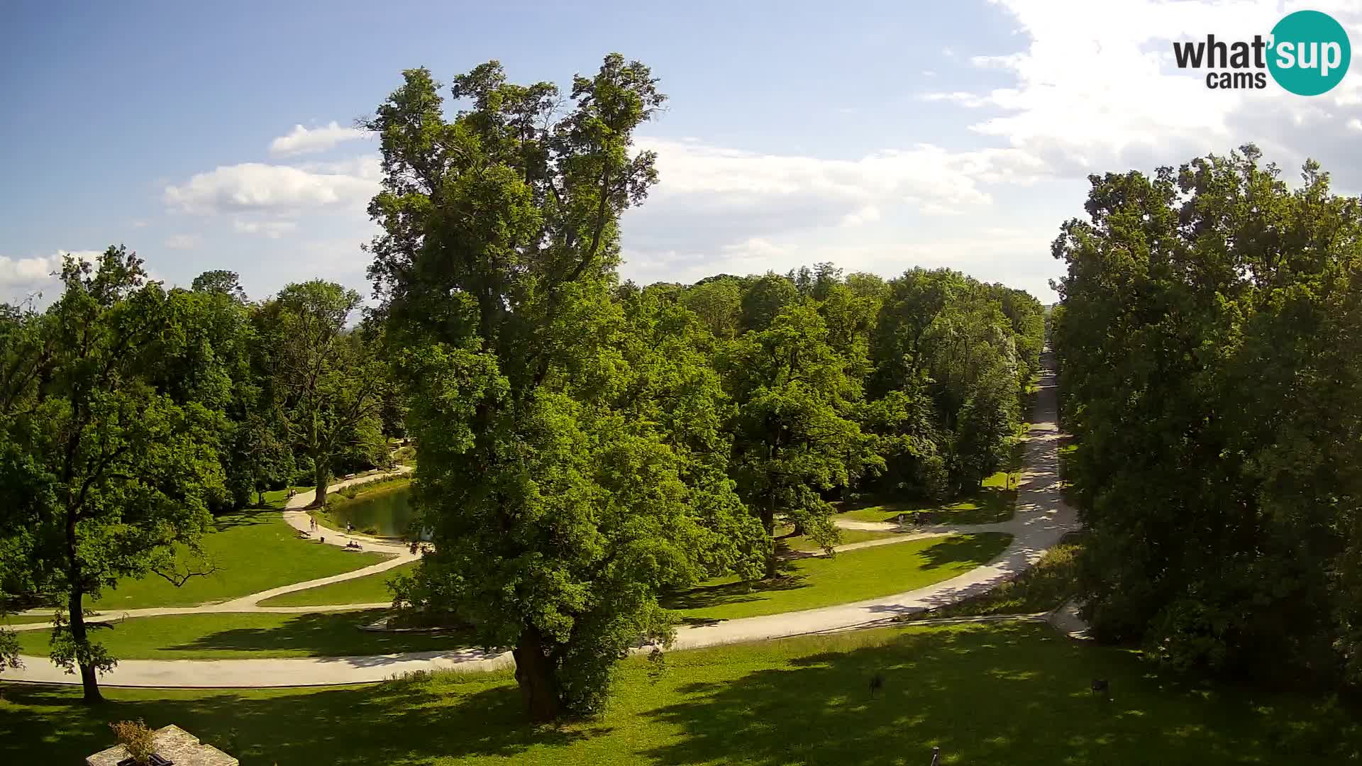 Webcam parko Maksimir – Zagabria