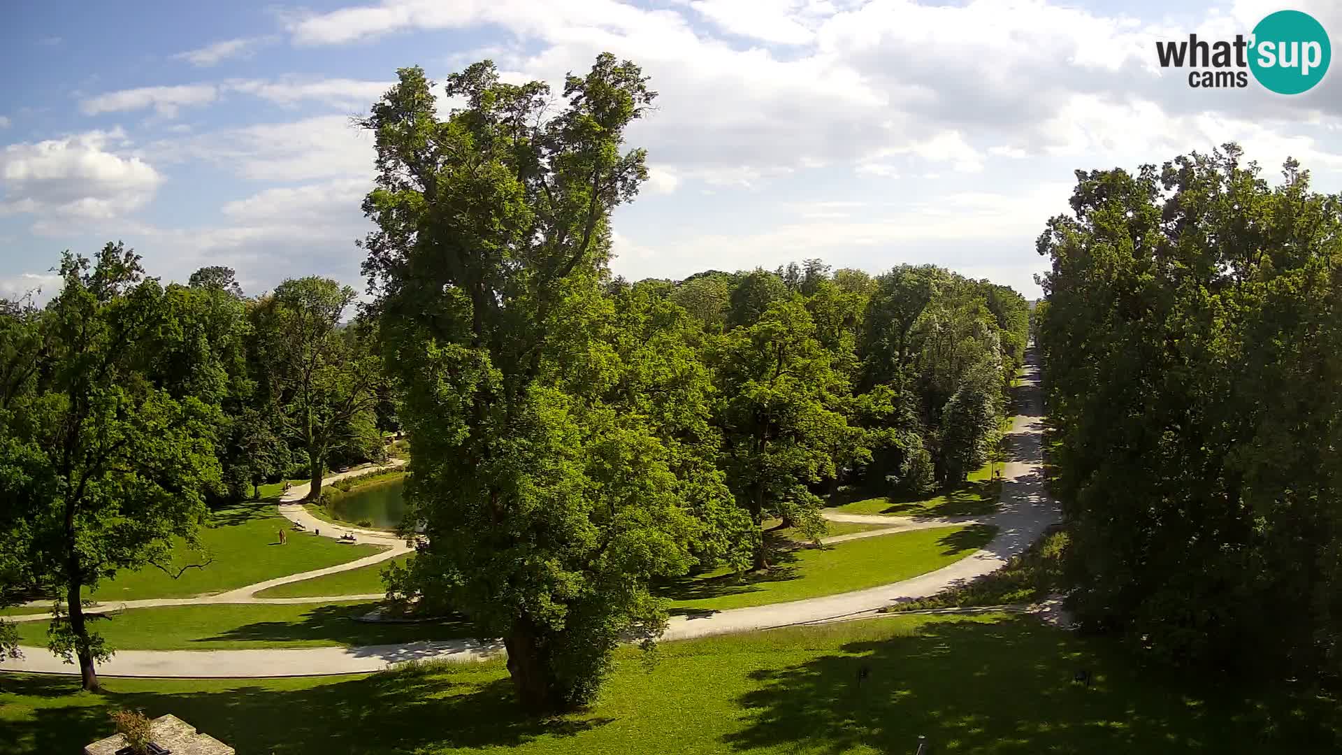 Spletna kamera park Maksimir – Zagreb