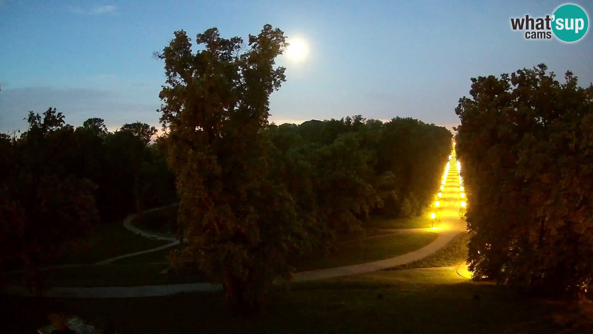 Webcam parko Maksimir – Zagabria