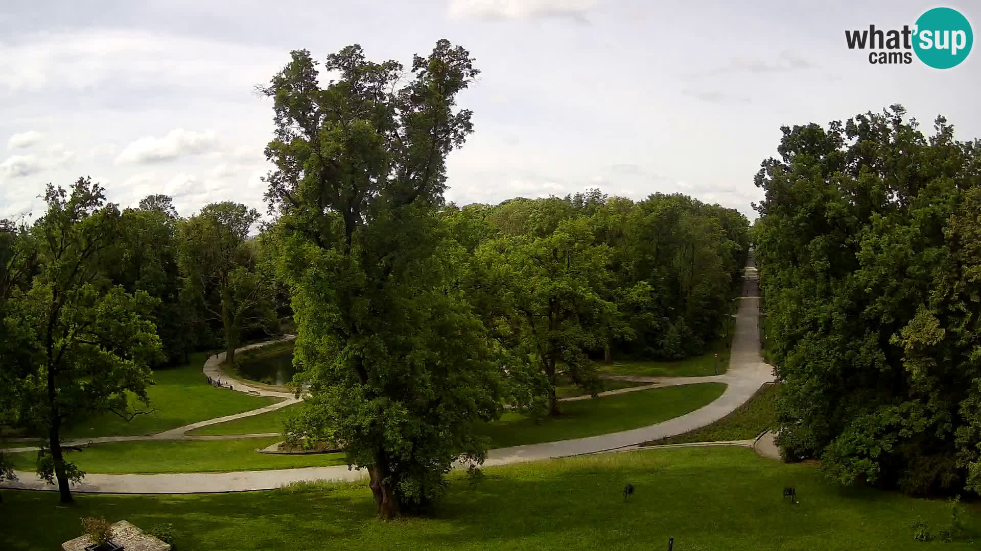 Webcam parko Maksimir – Zagabria