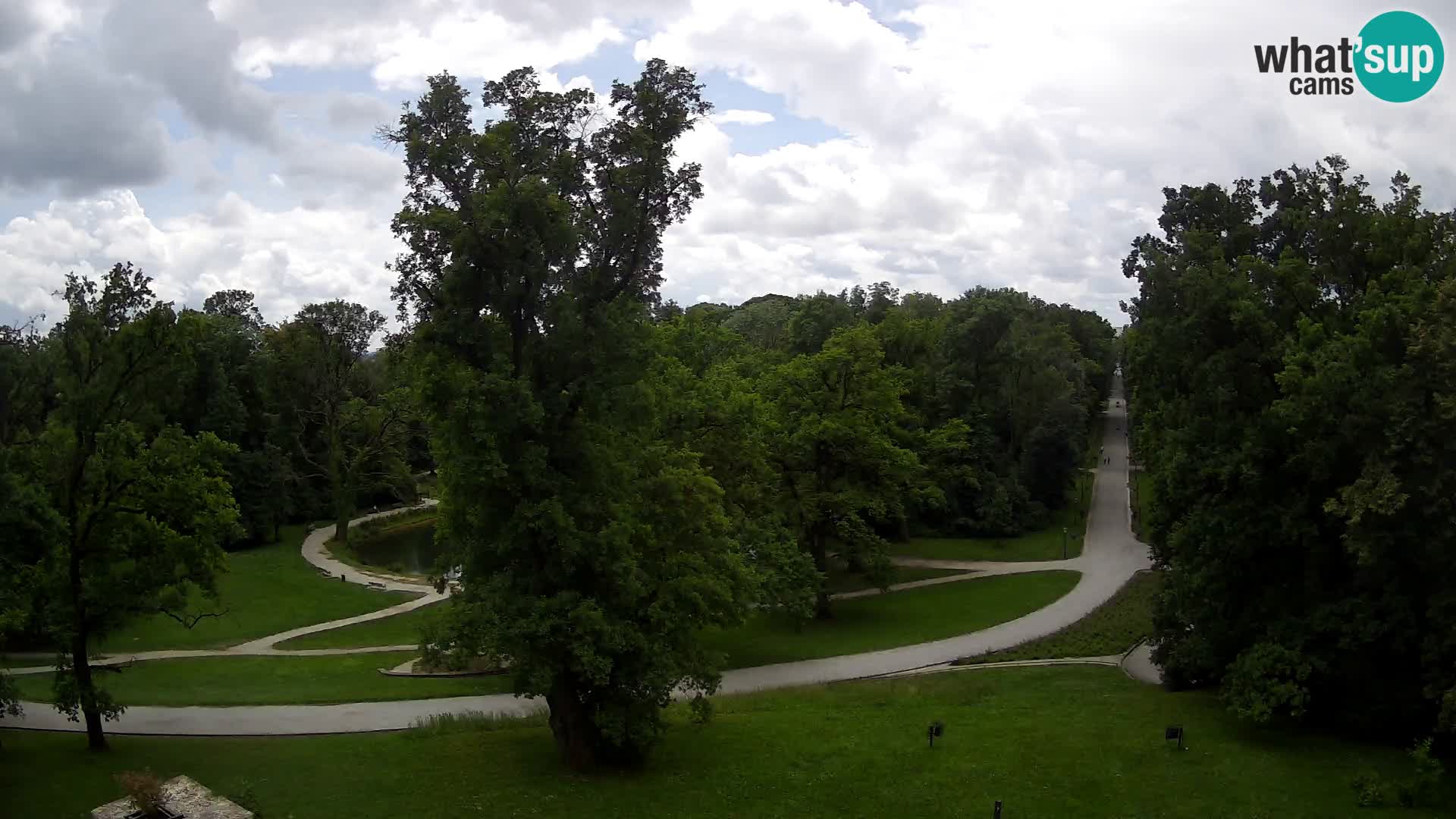 Spletna kamera park Maksimir – Zagreb