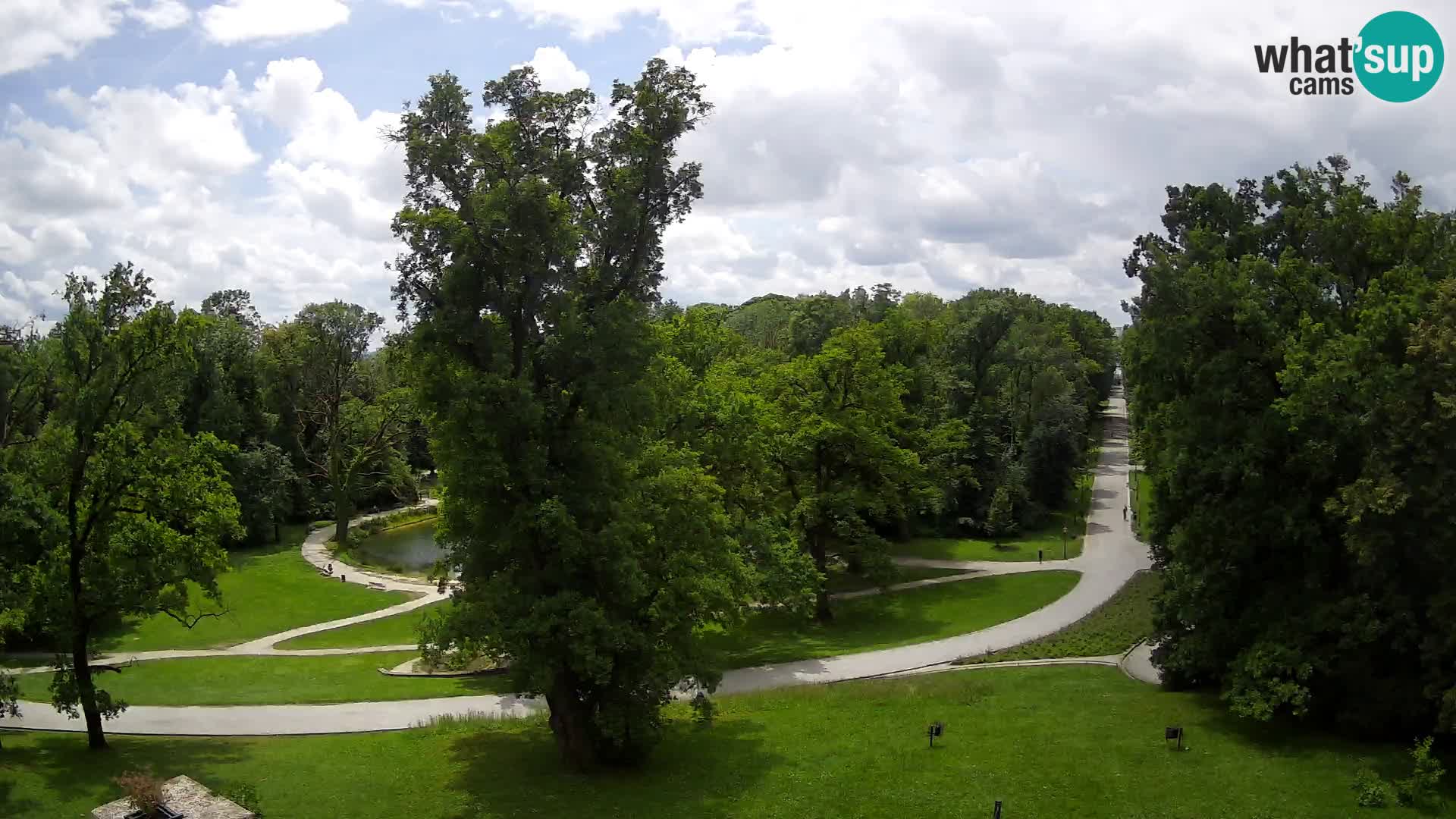 Webcam parko Maksimir – Zagabria