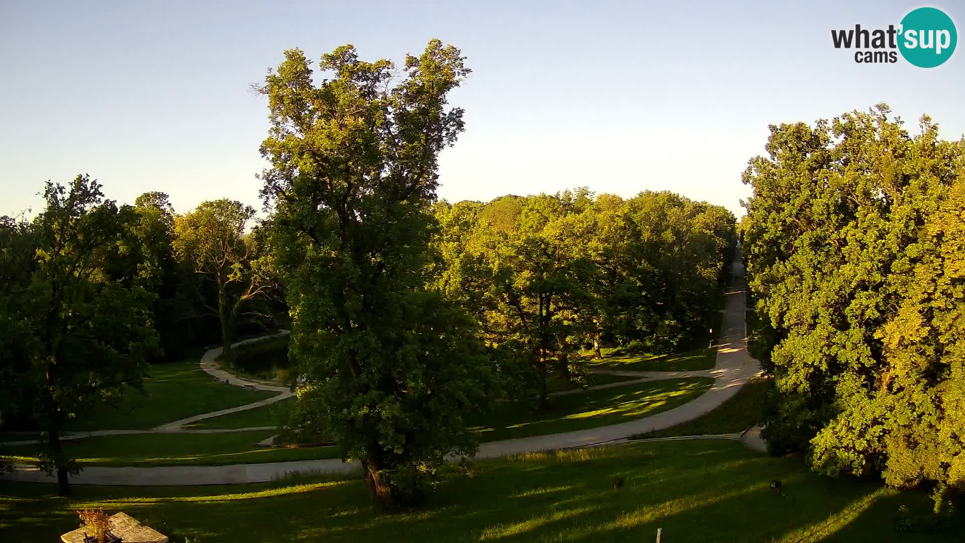 Webcam parko Maksimir – Zagabria