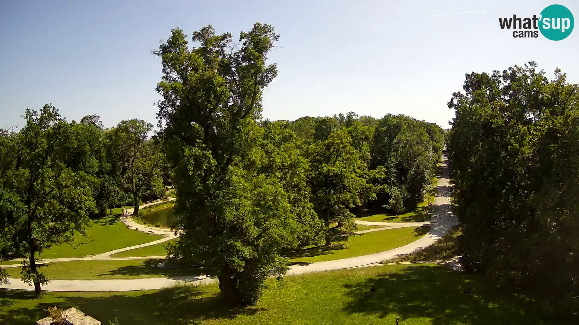 Webcam parko Maksimir – Zagabria