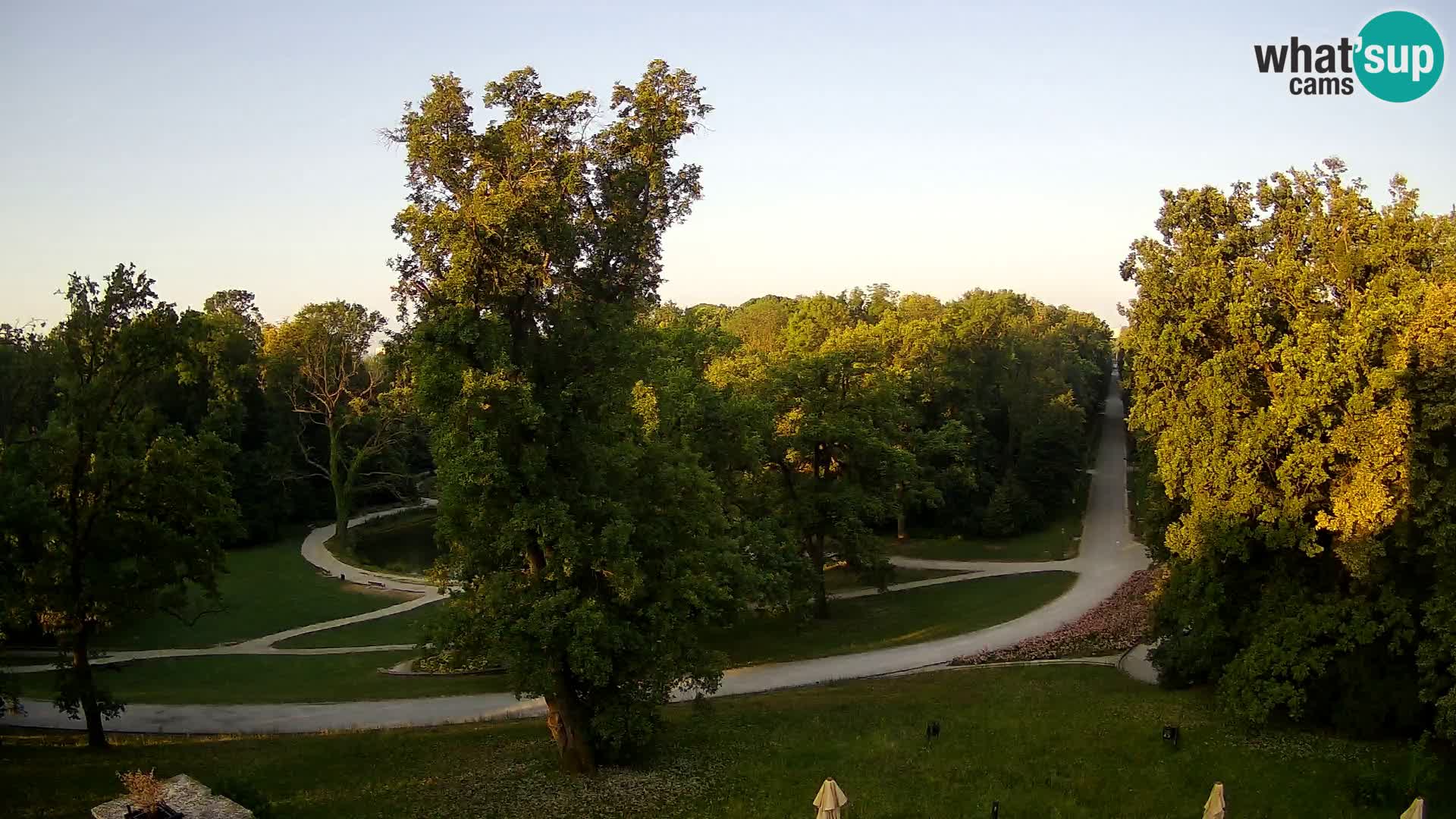 Webcam parko Maksimir – Zagabria