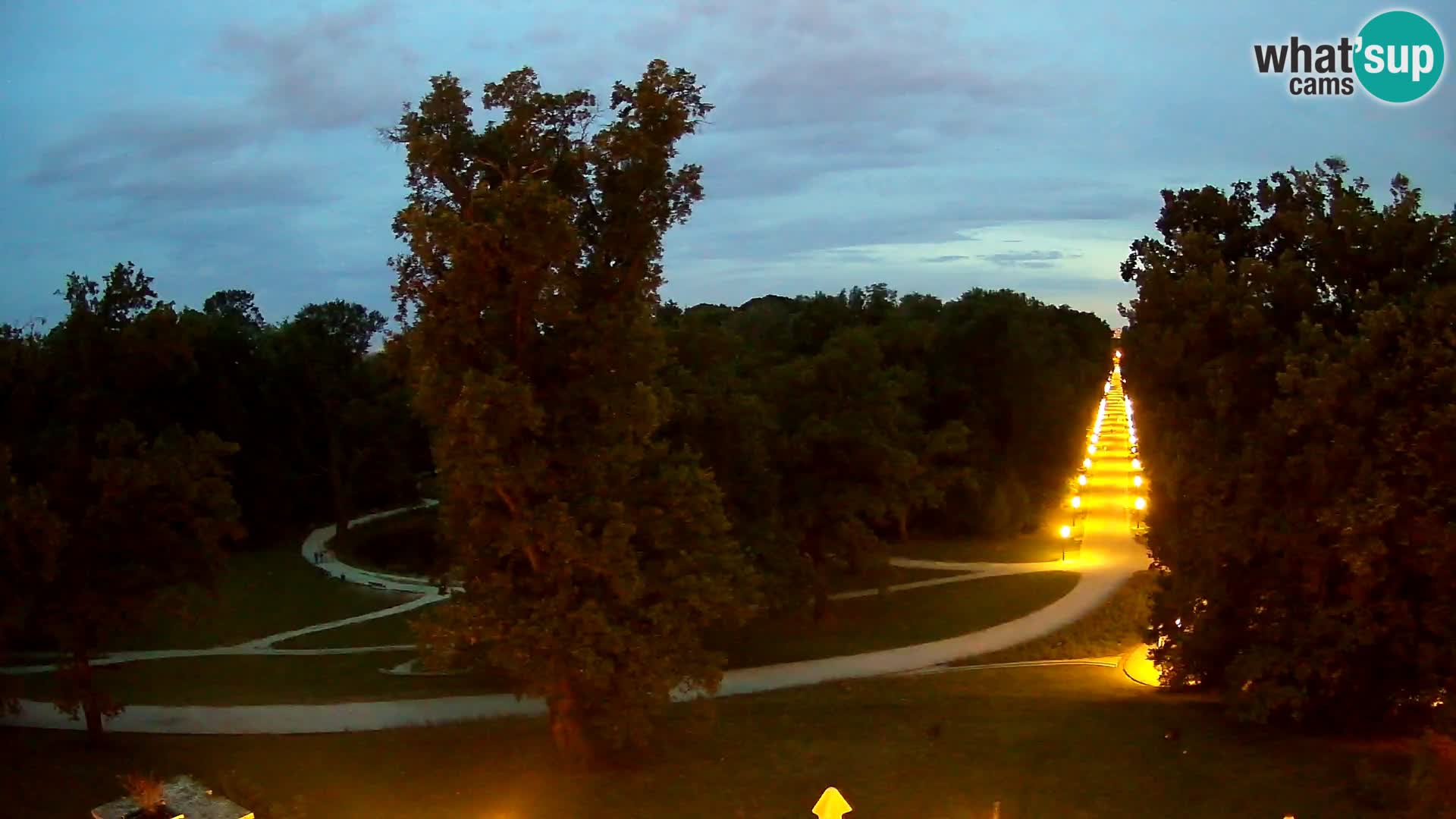 Spletna kamera park Maksimir – Zagreb