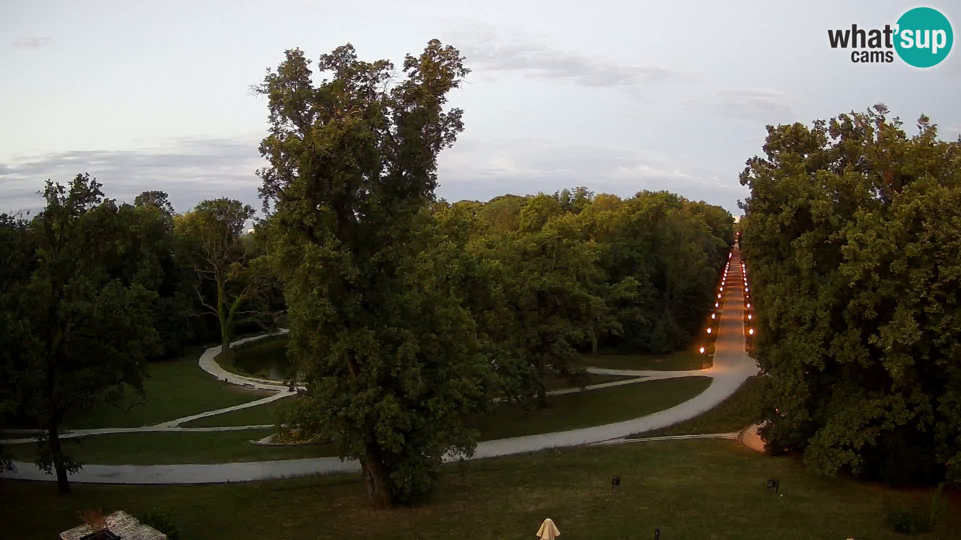 Webcam parko Maksimir – Zagabria