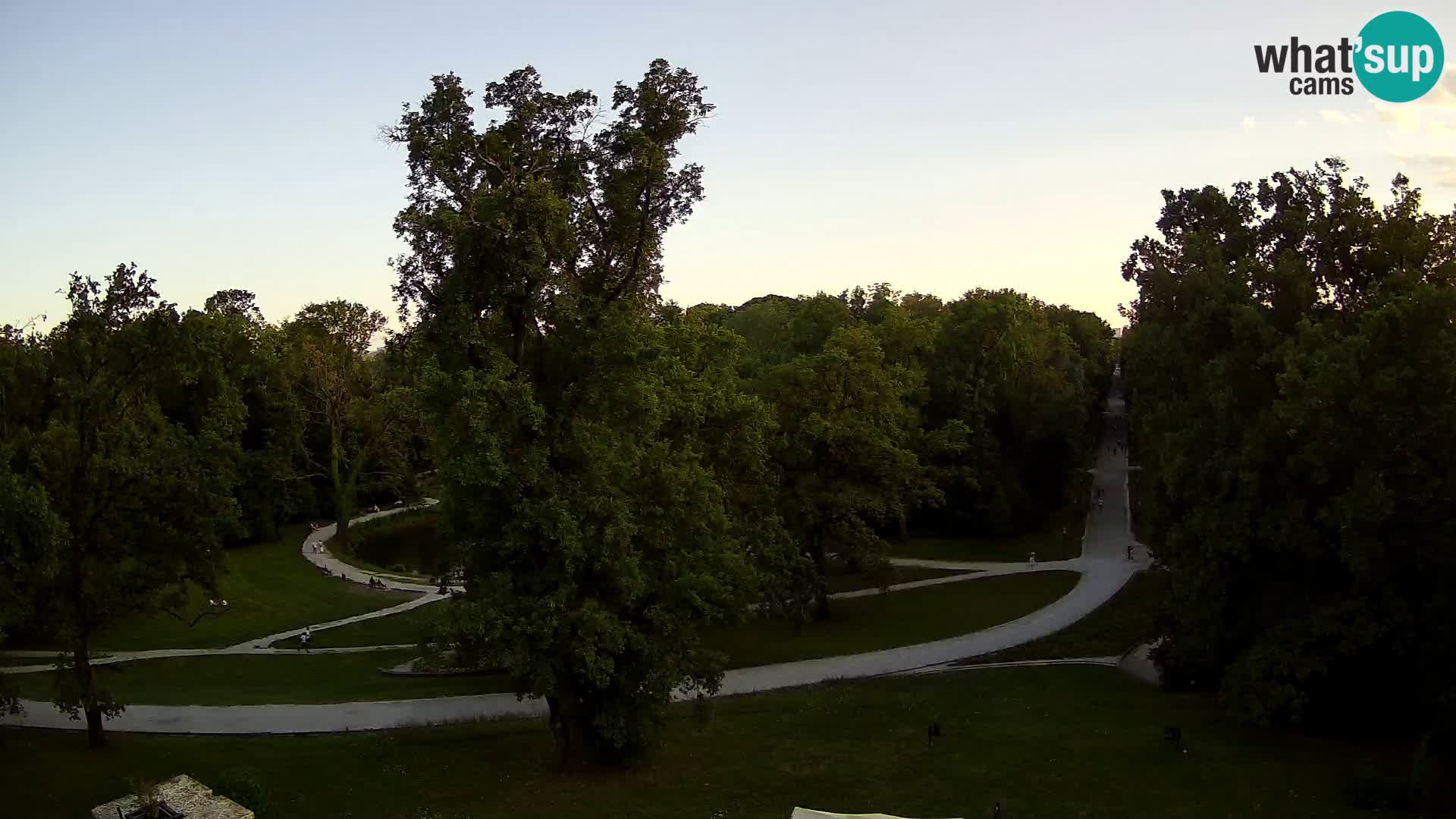 Spletna kamera park Maksimir – Zagreb