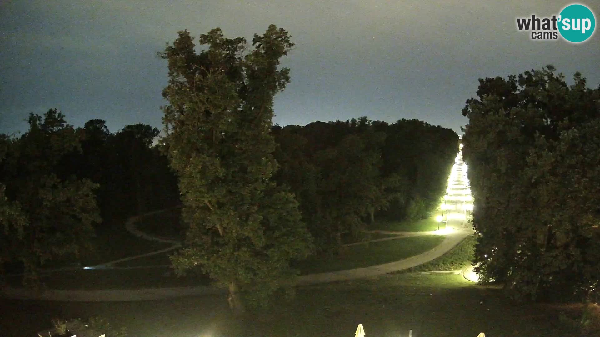 Webcam parko Maksimir – Zagabria