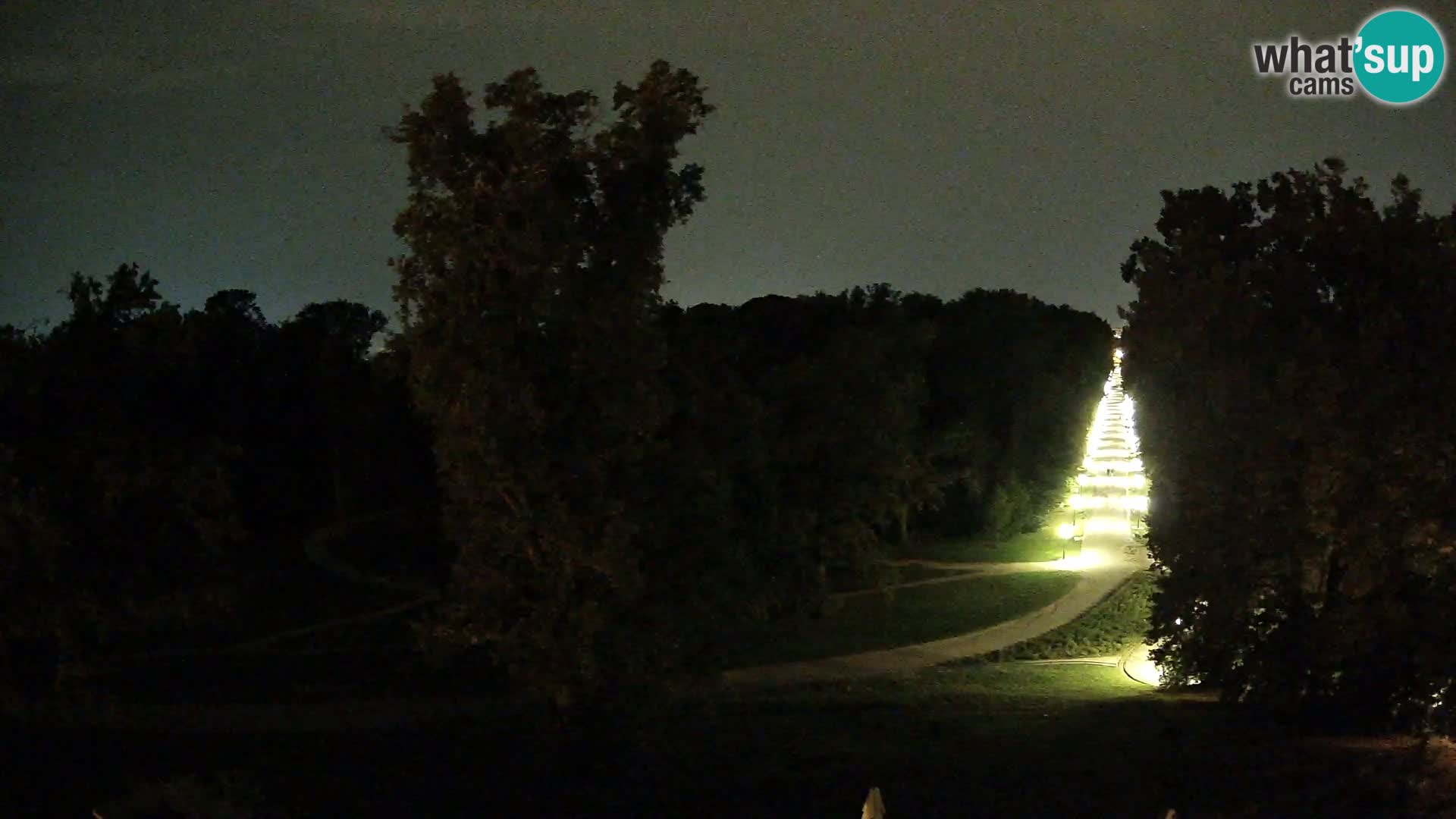 Webcam parko Maksimir – Zagabria