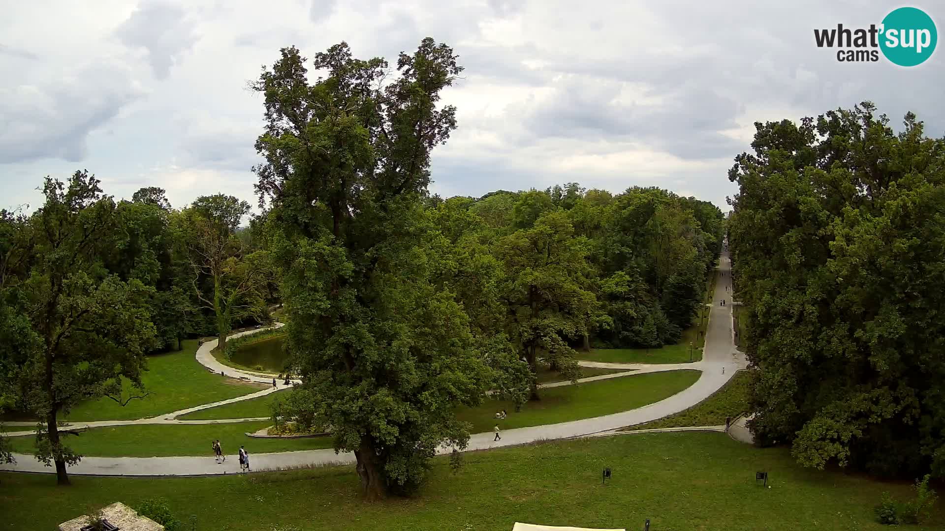 Webcam parko Maksimir – Zagabria