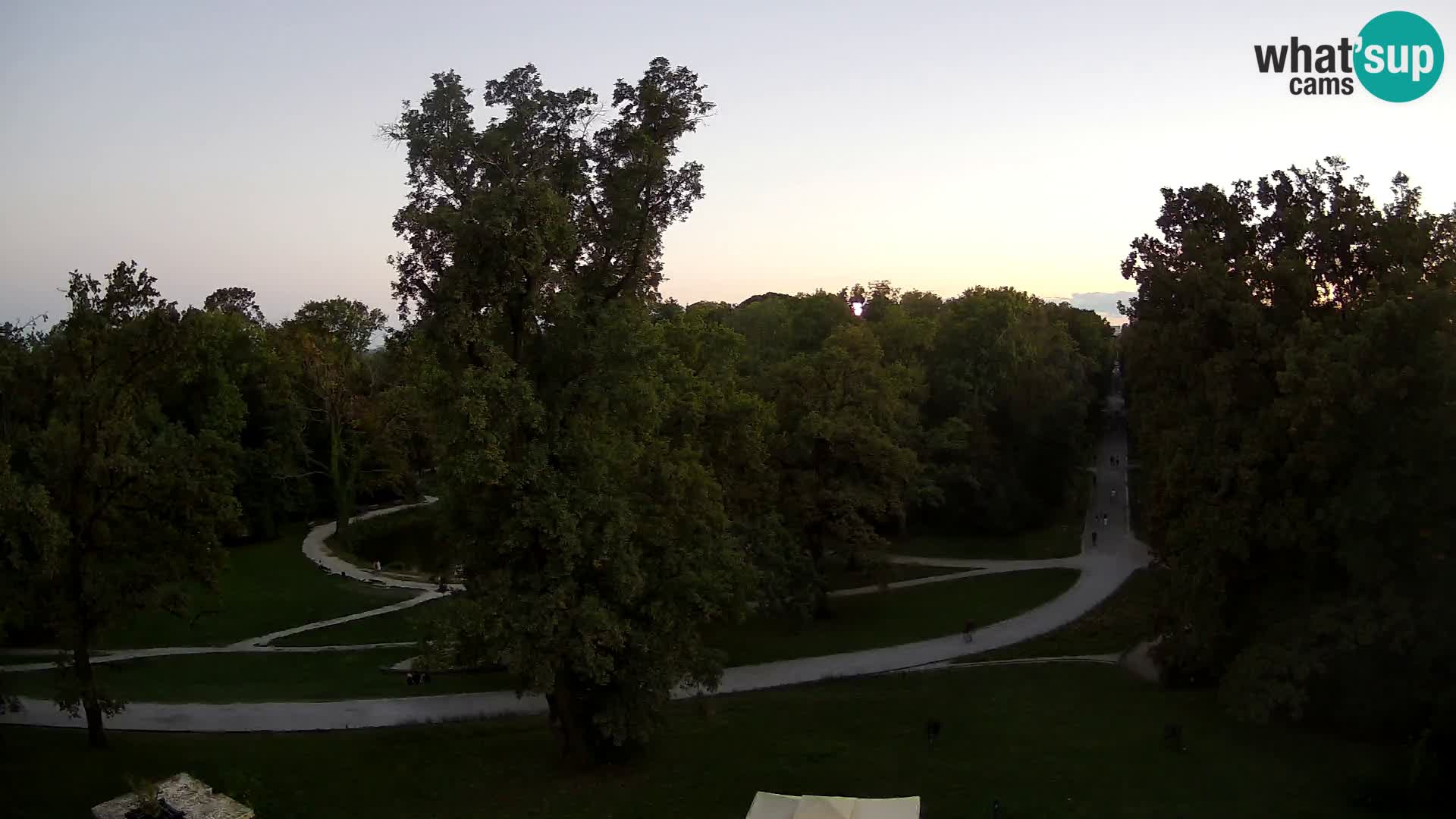 Spletna kamera park Maksimir – Zagreb