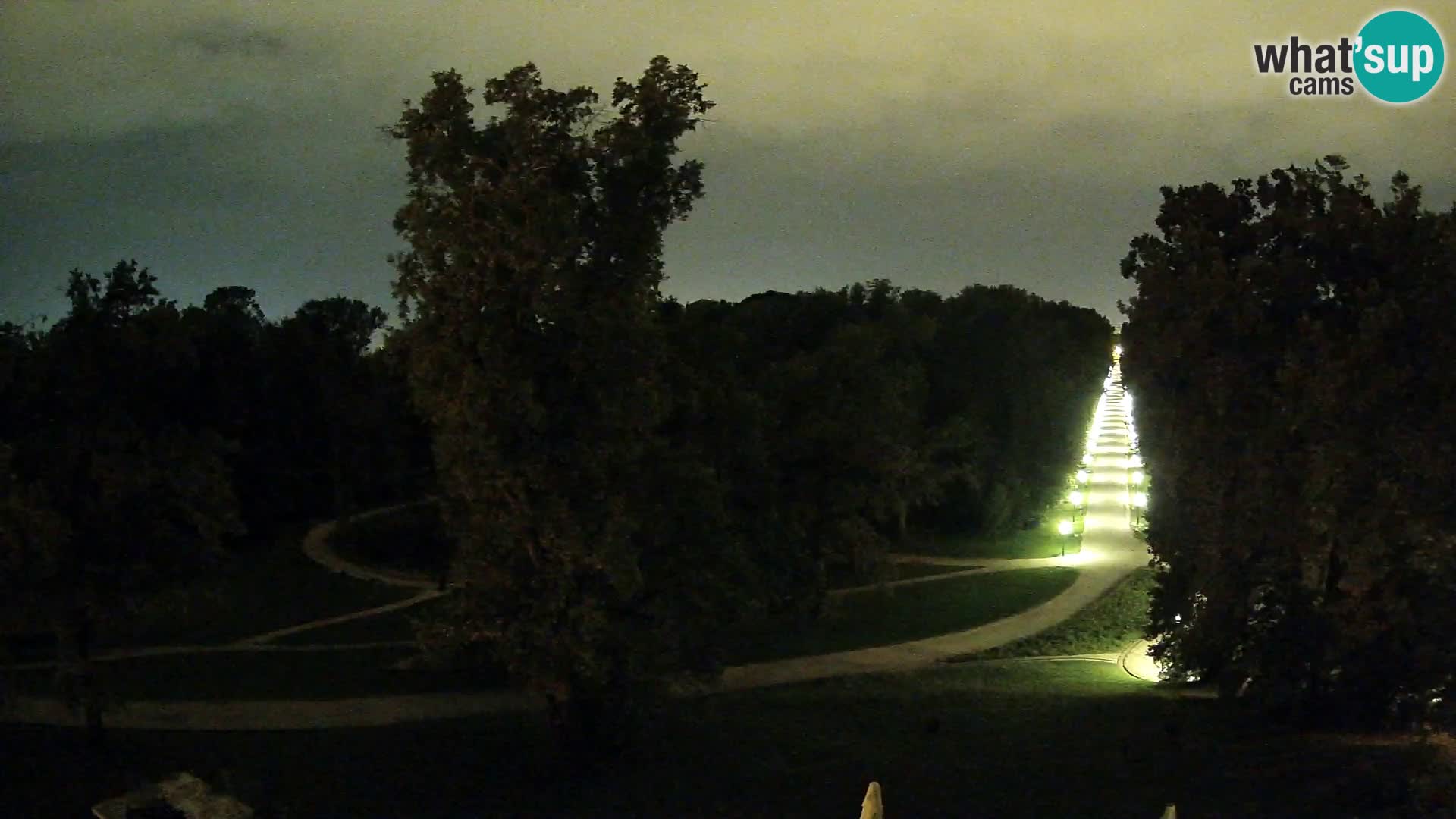 Webcam parko Maksimir – Zagabria