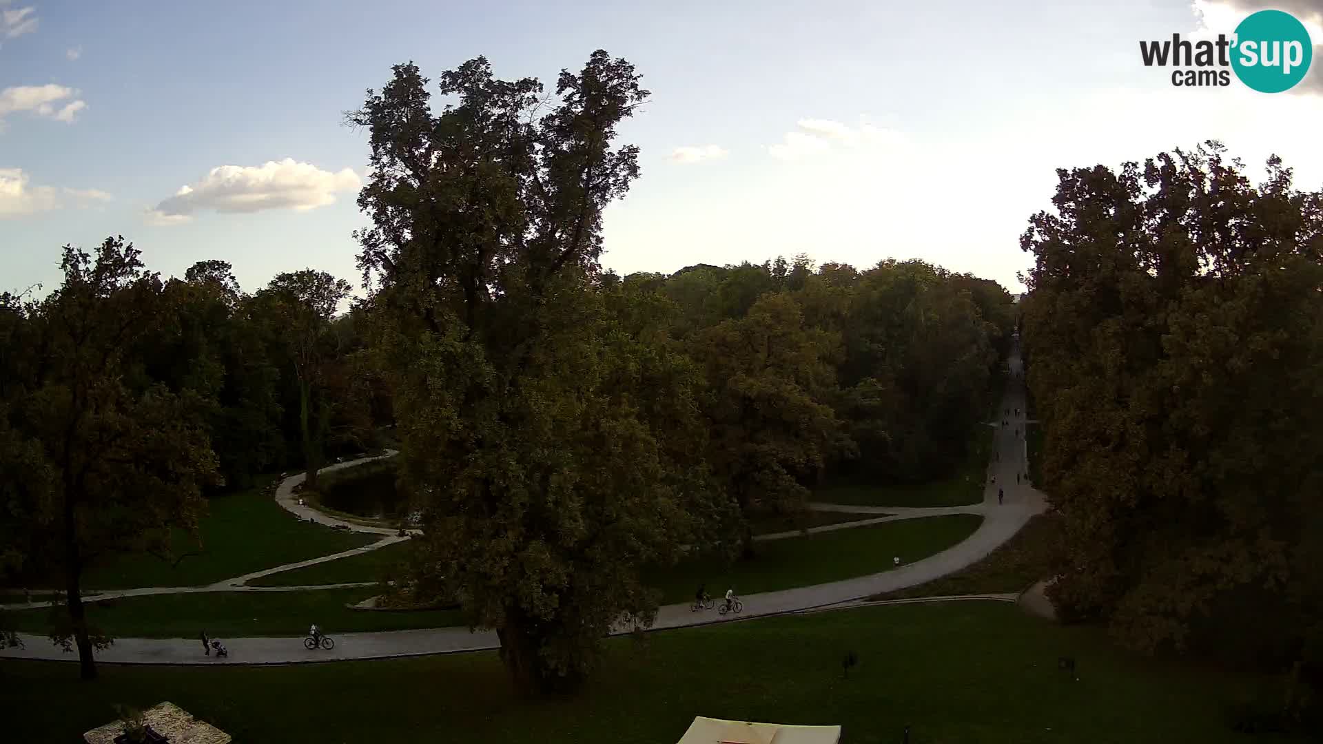 Webcam parko Maksimir – Zagabria