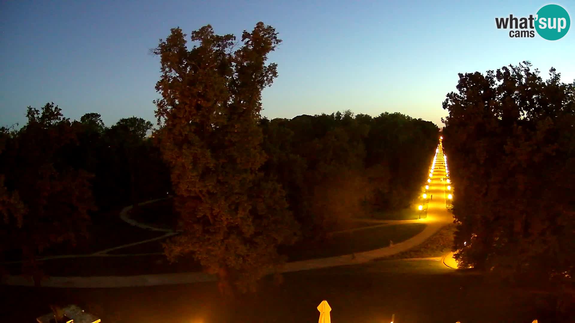 Webcam parko Maksimir – Zagabria