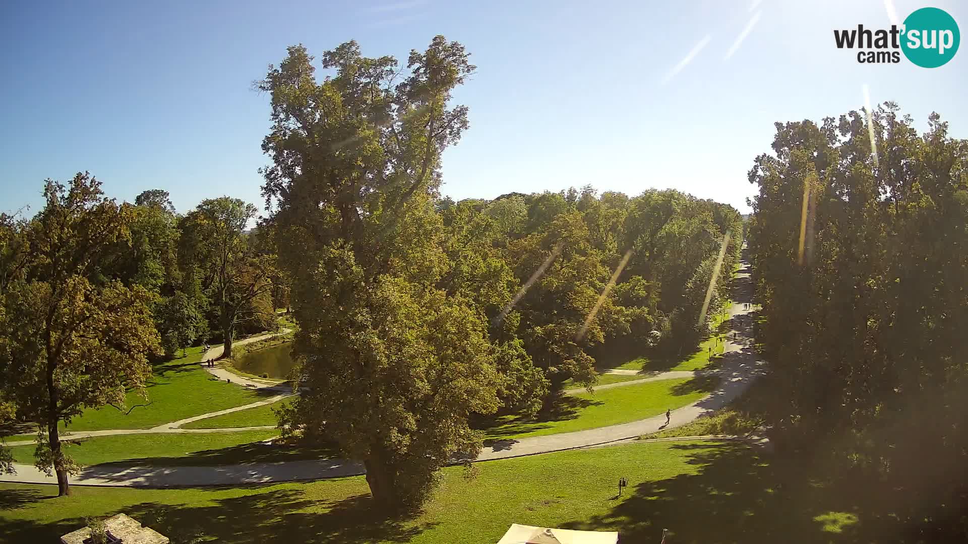 Spletna kamera park Maksimir – Zagreb
