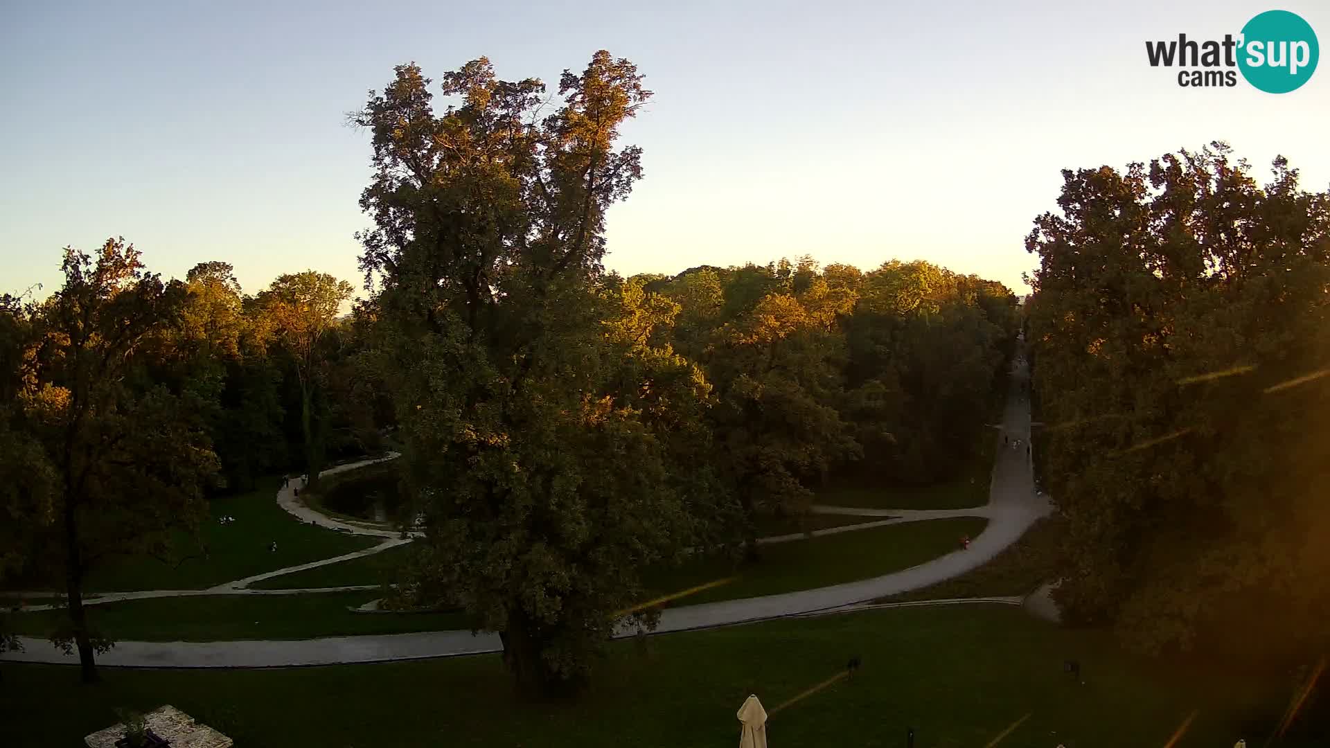 Webcam parko Maksimir – Zagabria