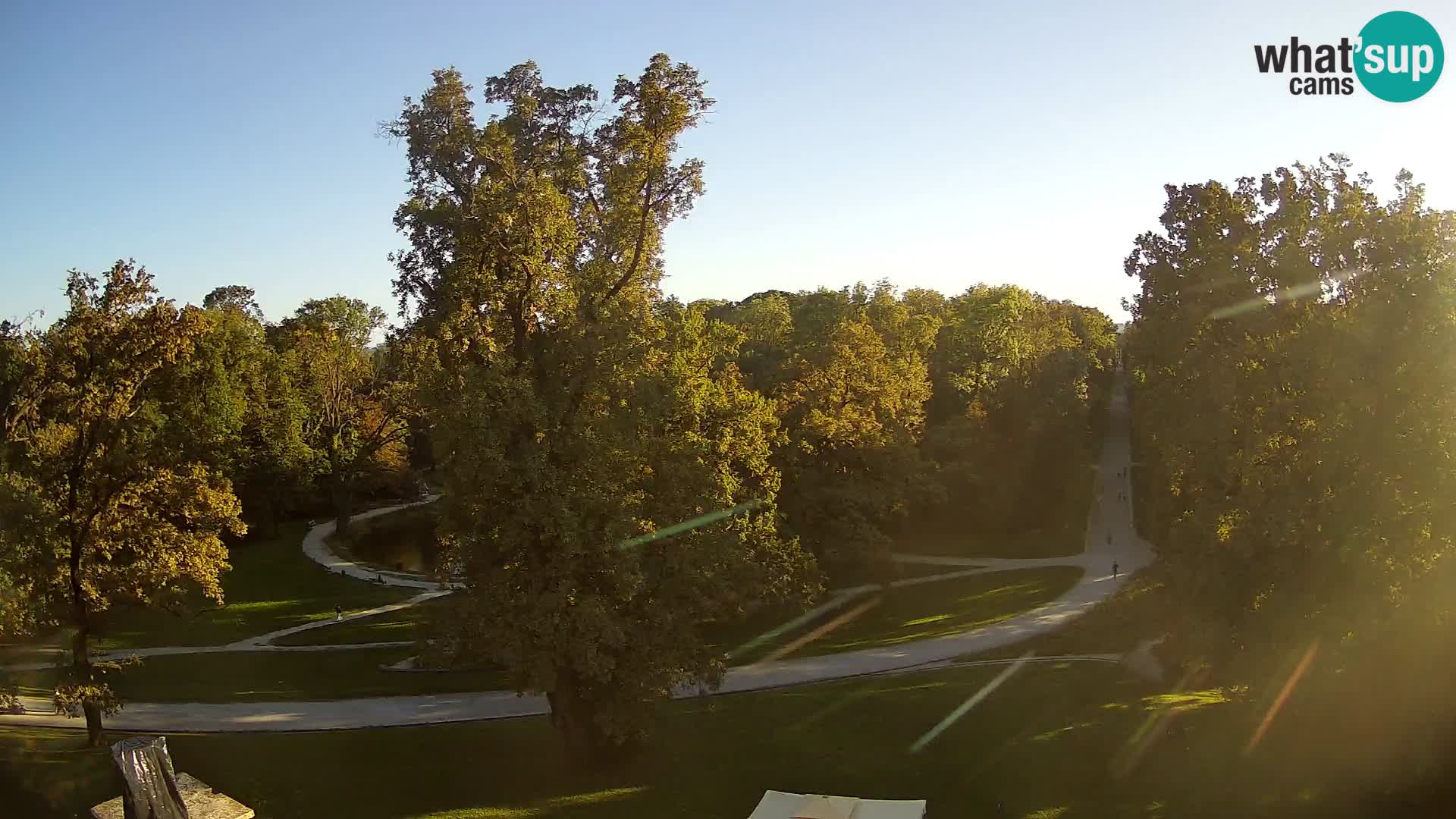 Web kamera park Maksimir – Zagreb
